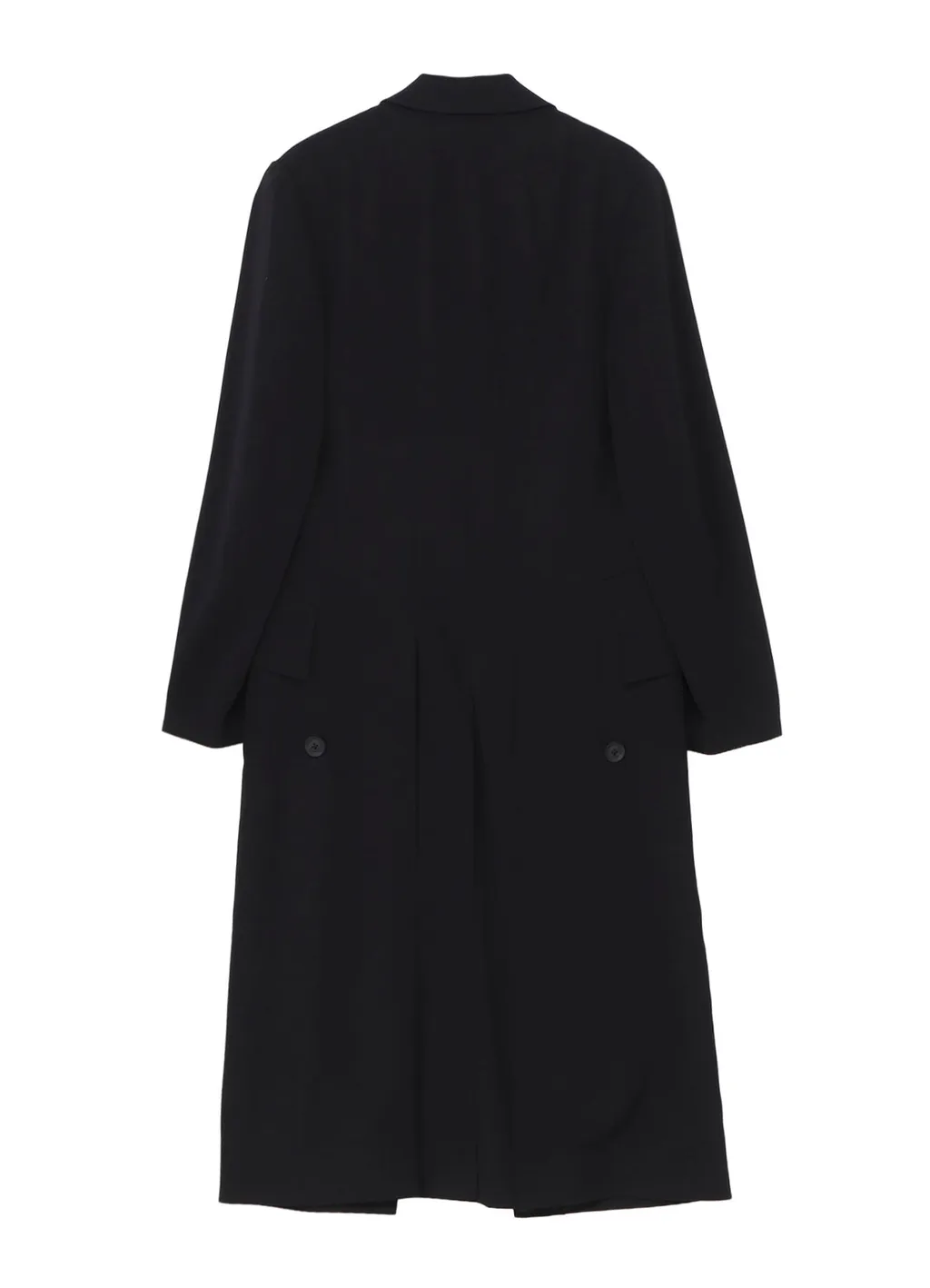 Wool Gabardine Napoleon Long Jacket