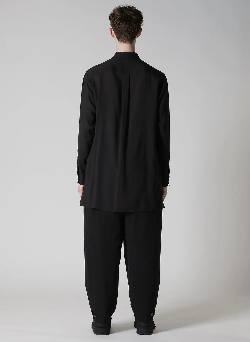 Celllose Lawn 3Collar Sleeve Gather Blouse
