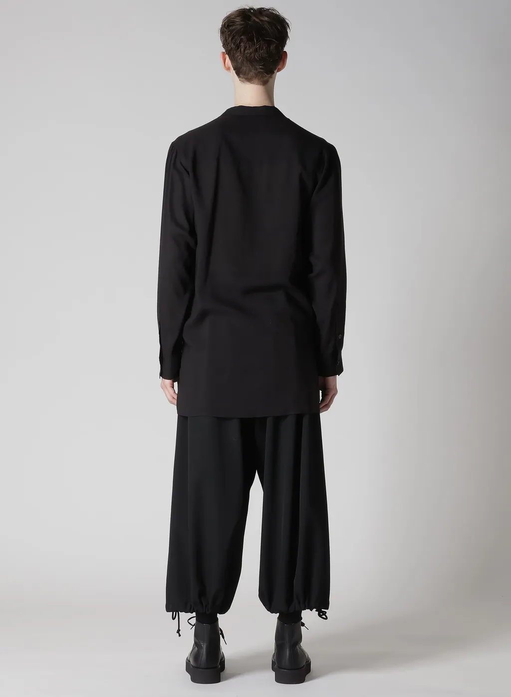 Celllose Lawn Open Collar Blouse