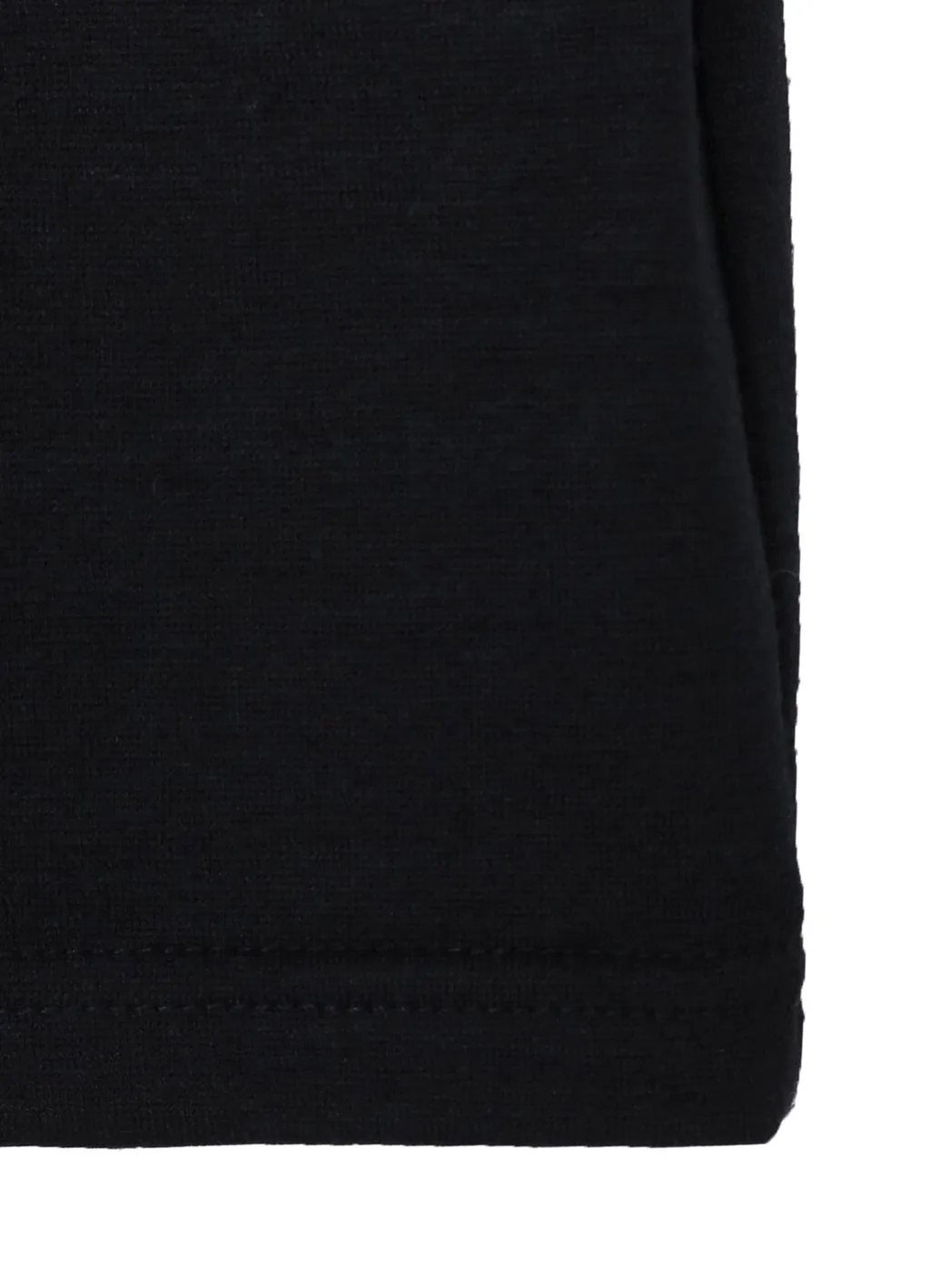 Wool Single Jersey Paneled Round Neck Long Slv T