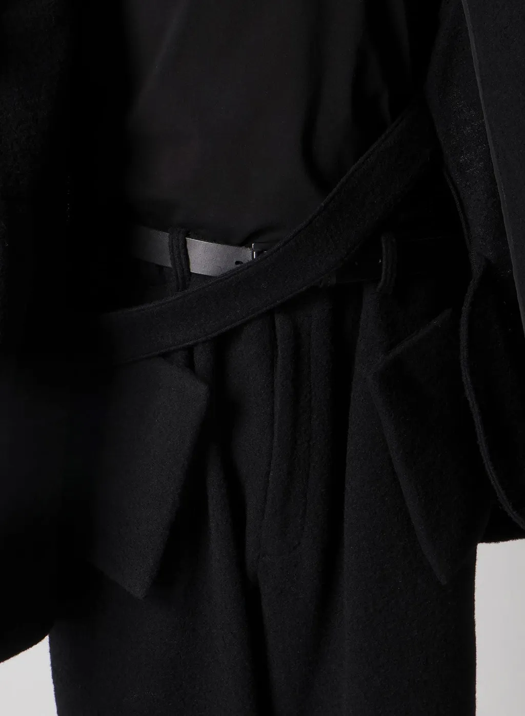 Boucle Single Jersey Padded Hooded Coat
