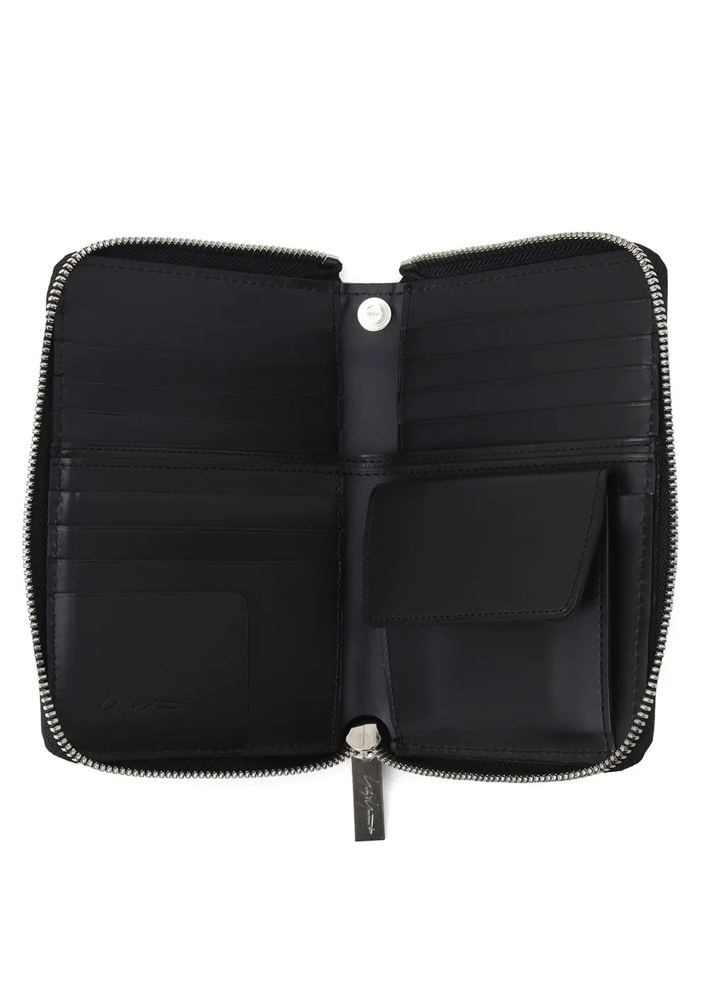 Cow Leather Fastener Wallet S