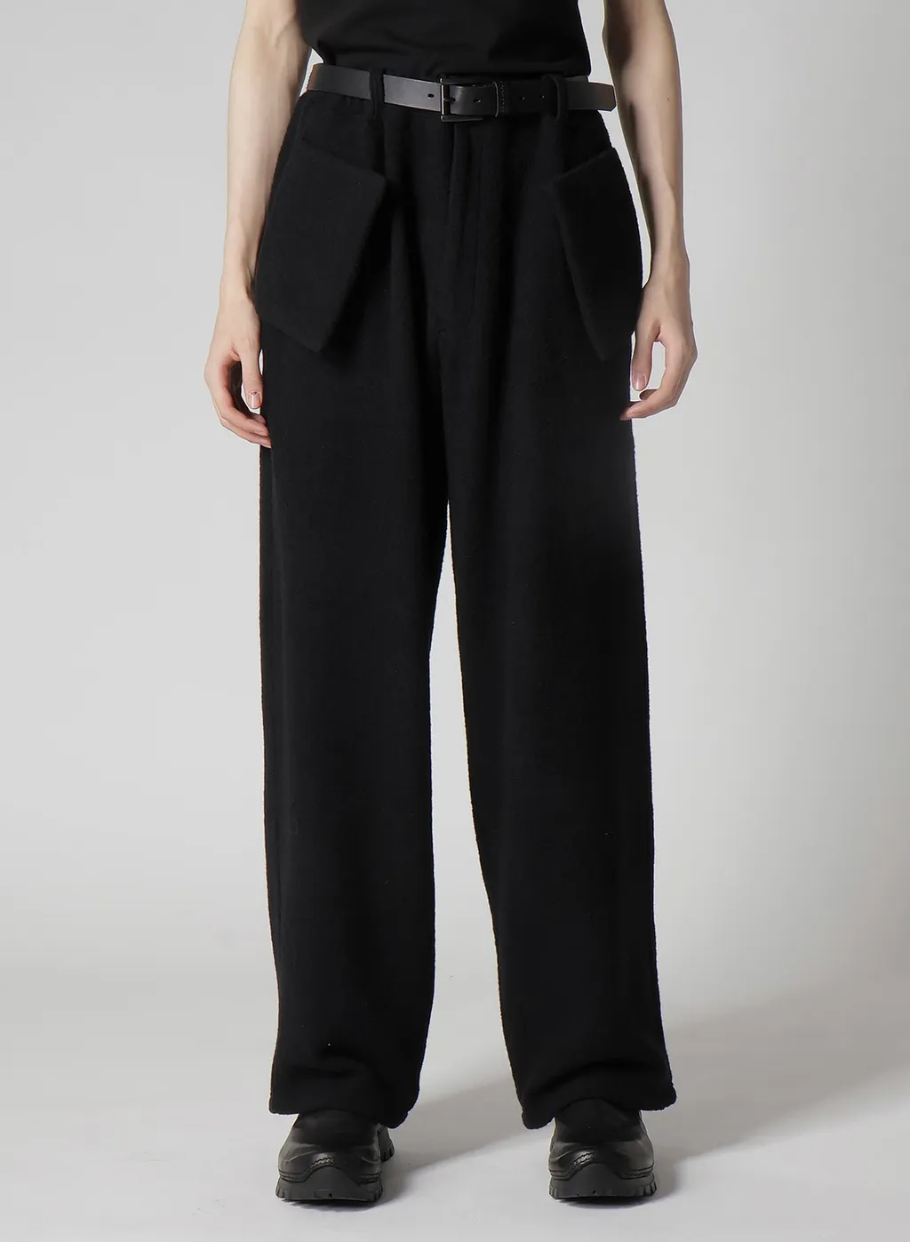 Boucle Single Jersey Padded Pocket Pants