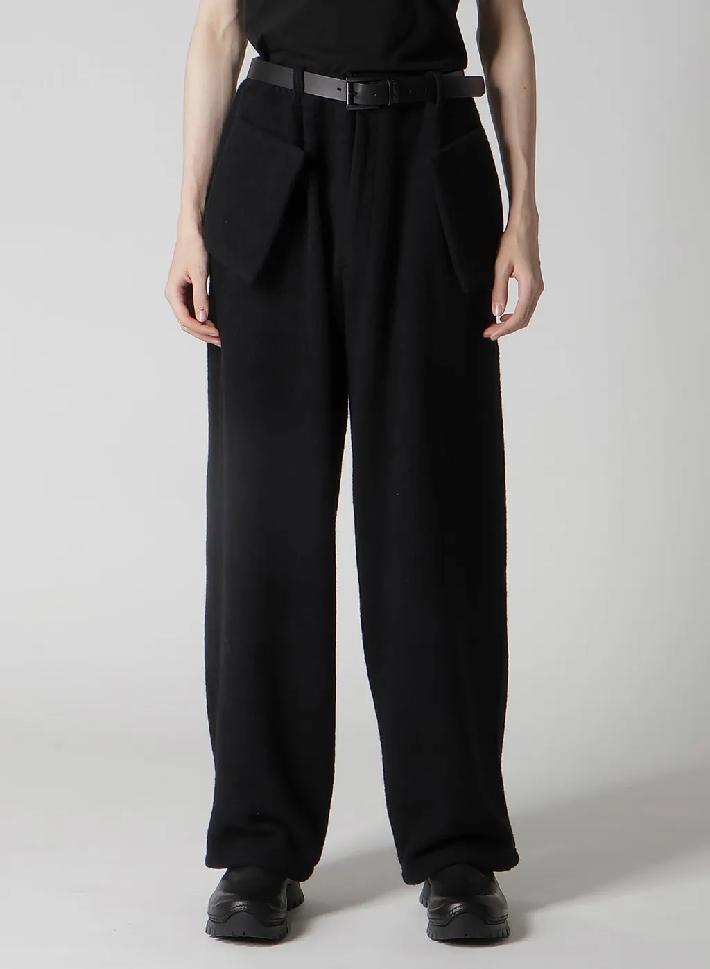 Boucle Single Jersey Padded Pocket Pants