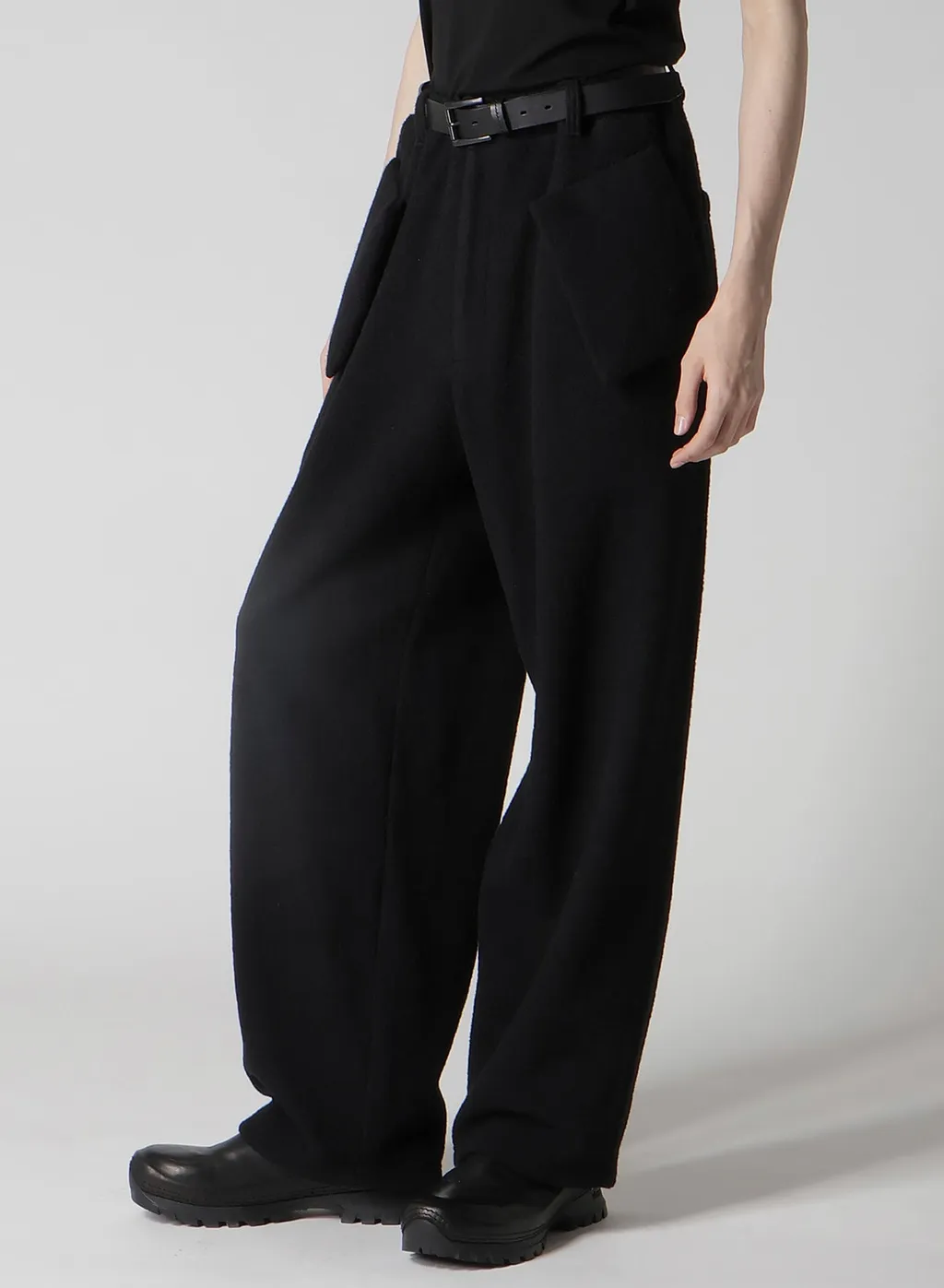 Boucle Single Jersey Padded Pocket Pants