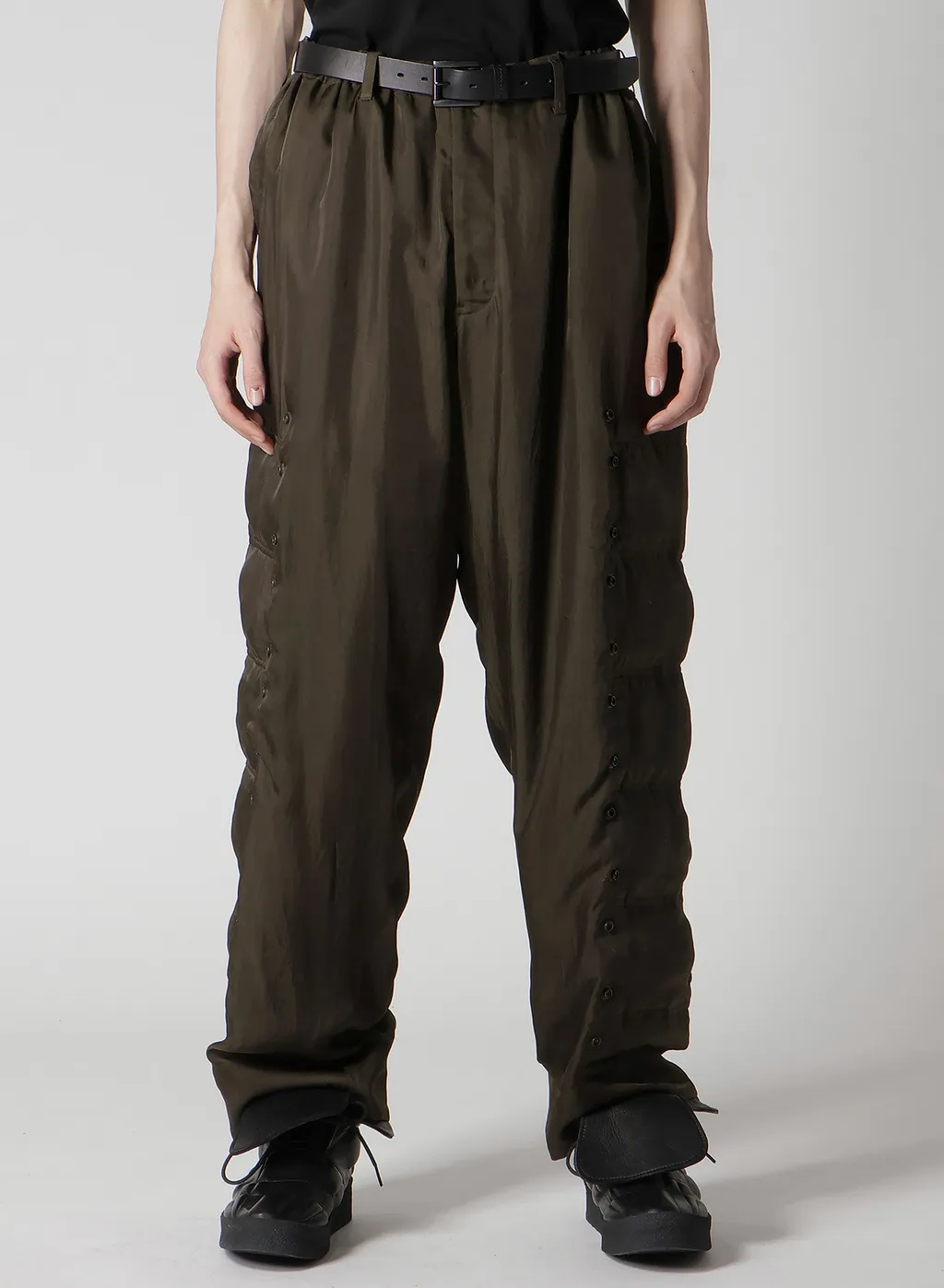 Khaki Cu Twill Padded Pants