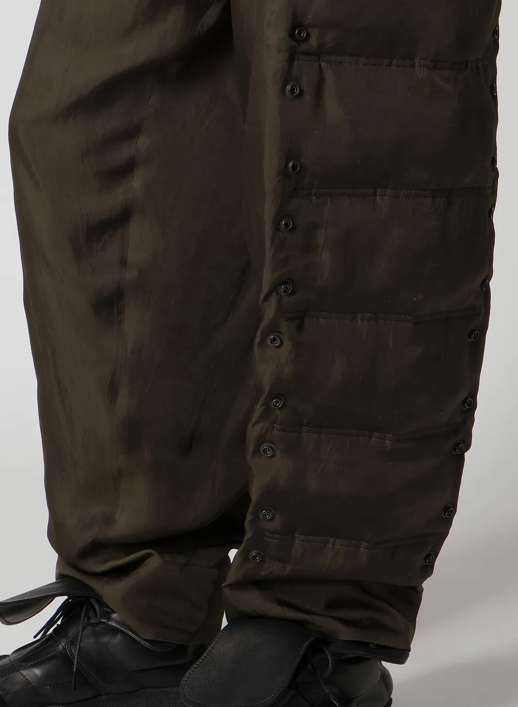 Khaki Cu Twill Padded Pants