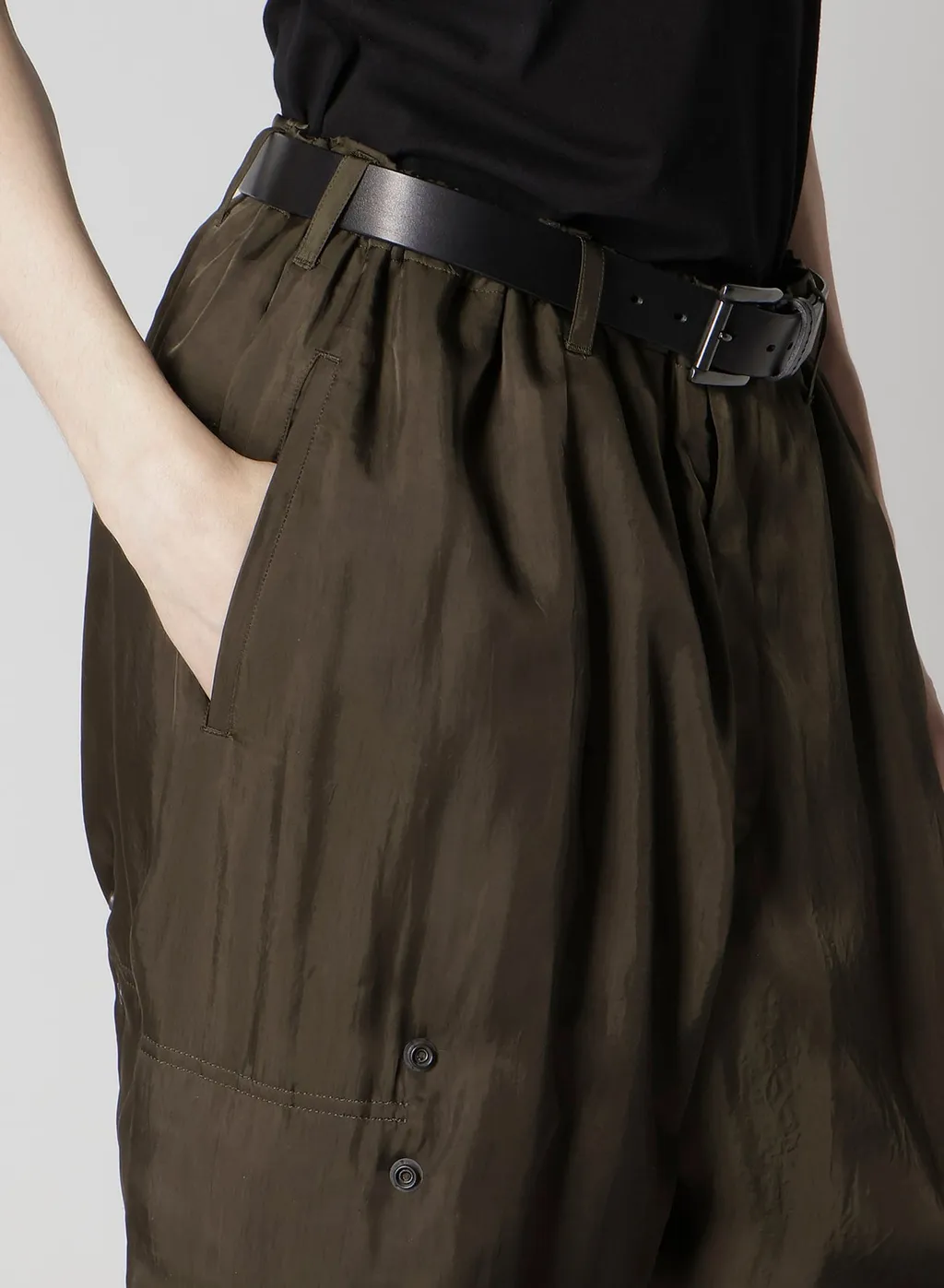 Khaki Cu Twill Padded Pants