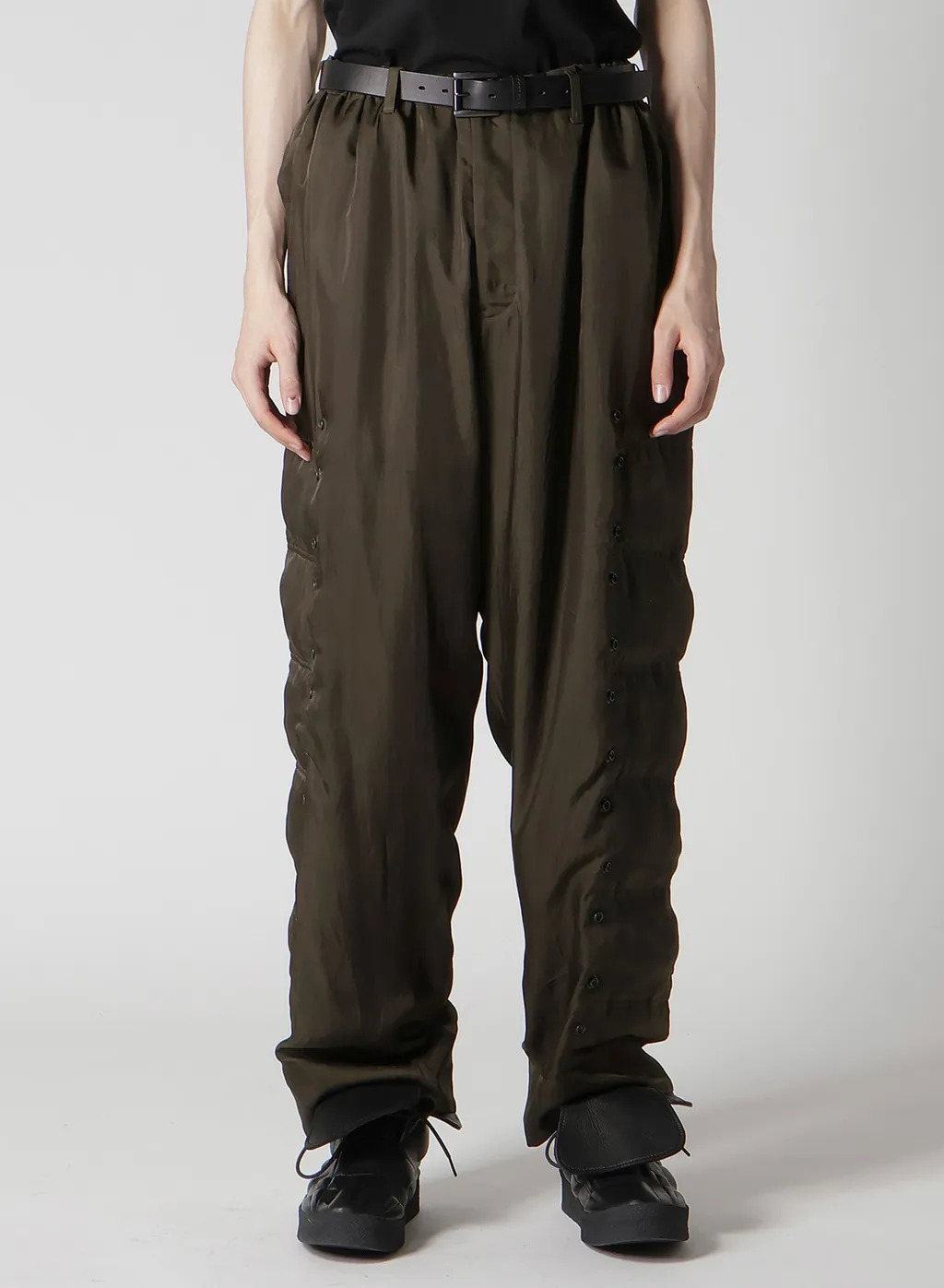 Khaki Cu Twill Padded Pants