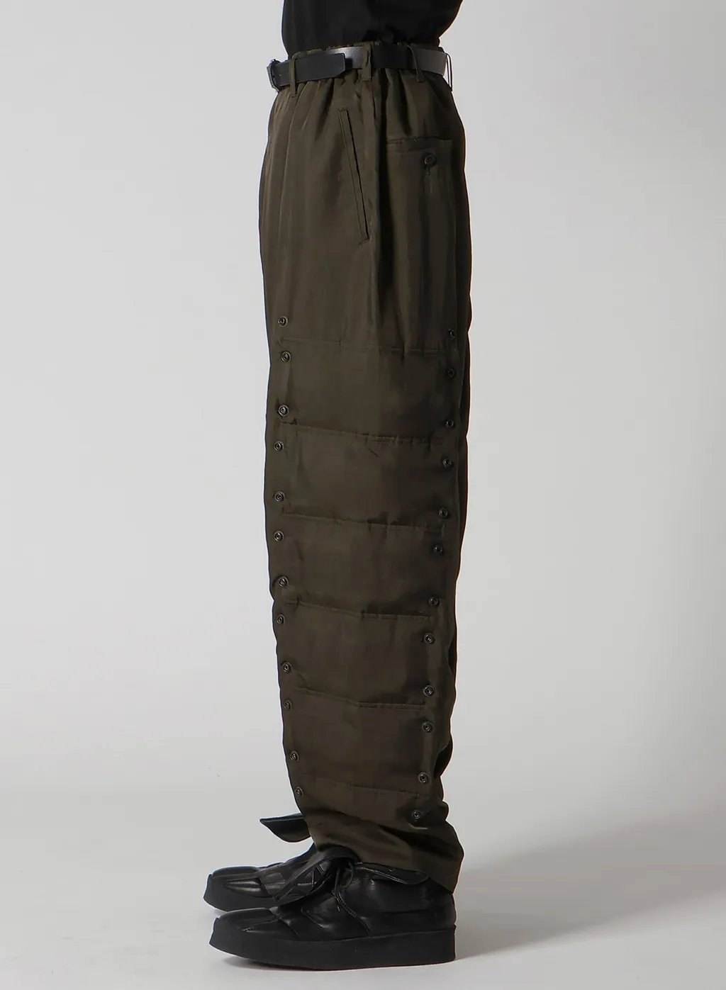 Khaki Cu Twill Padded Pants