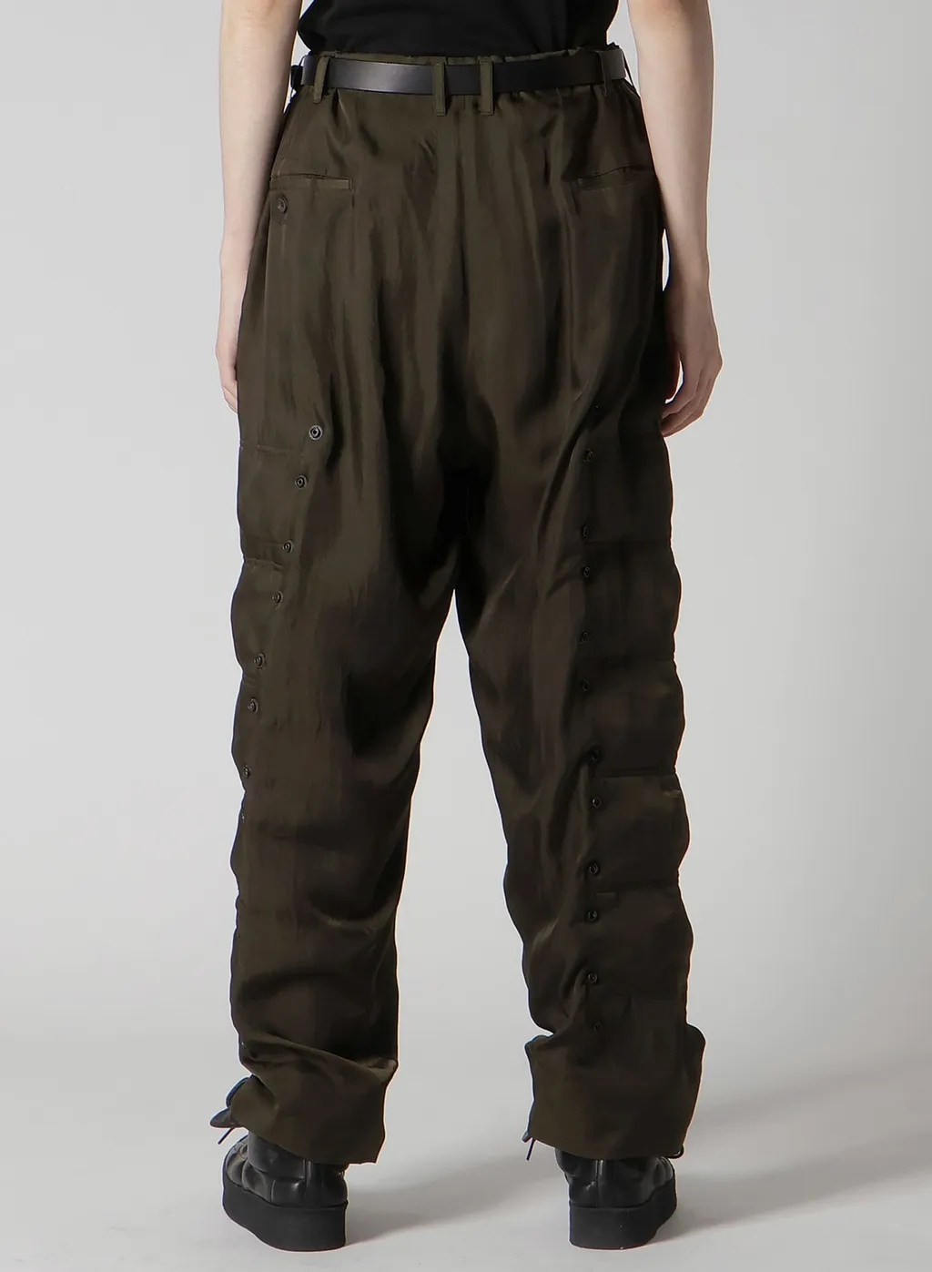 Khaki Cu Twill Padded Pants