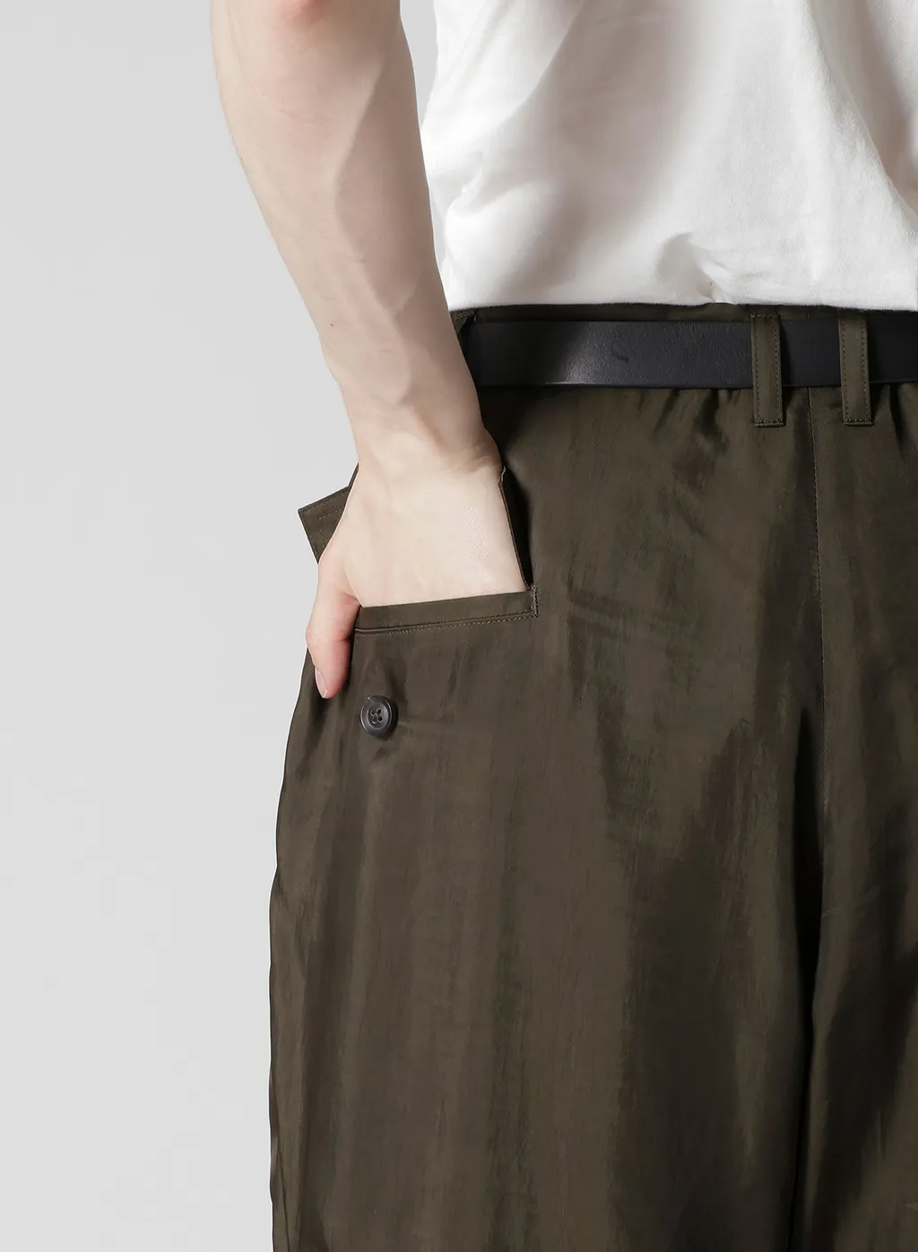 Khaki Cu Twill Padded Pants