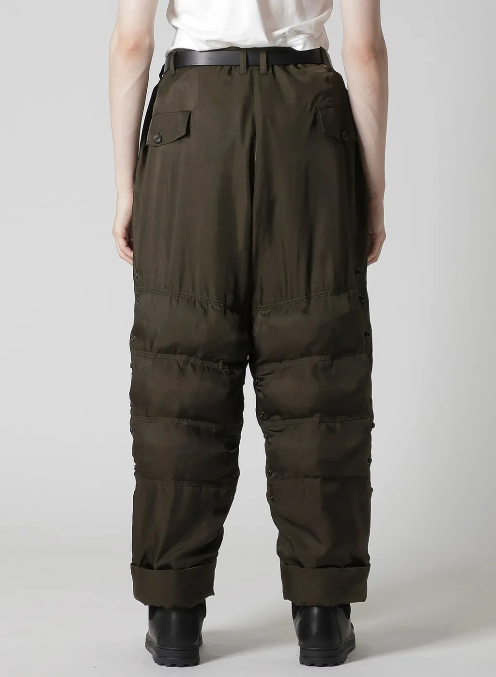 Khaki Cu Twill Padded Pants