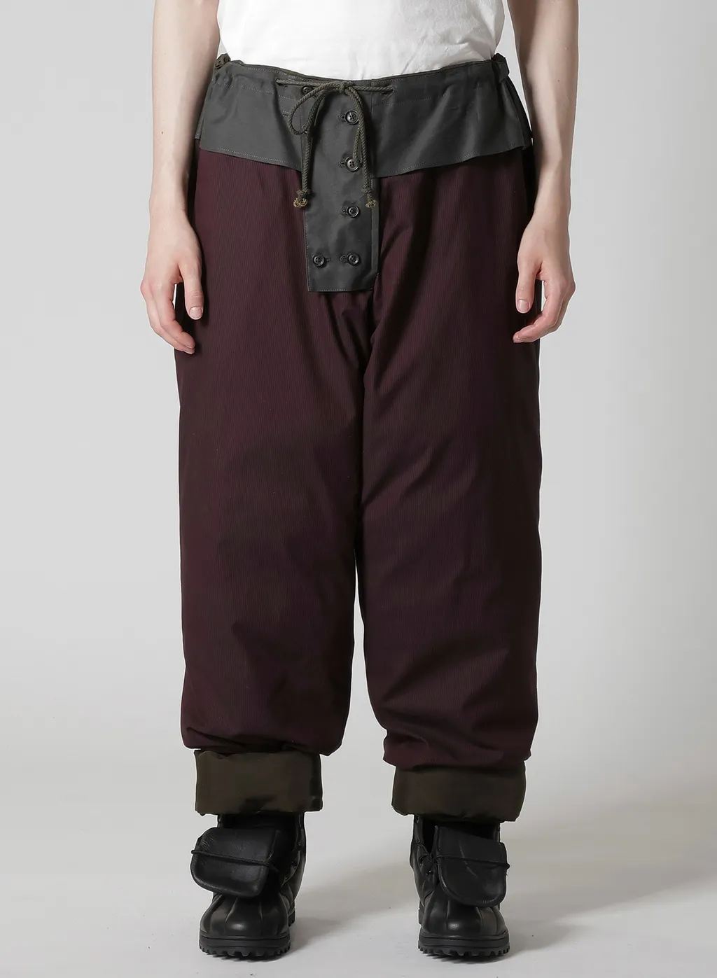 Khaki Cu Twill Padded Pants