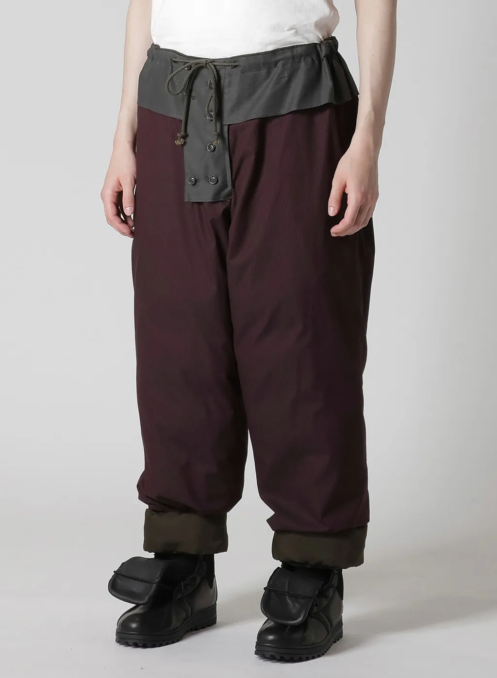 Khaki Cu Twill Padded Pants