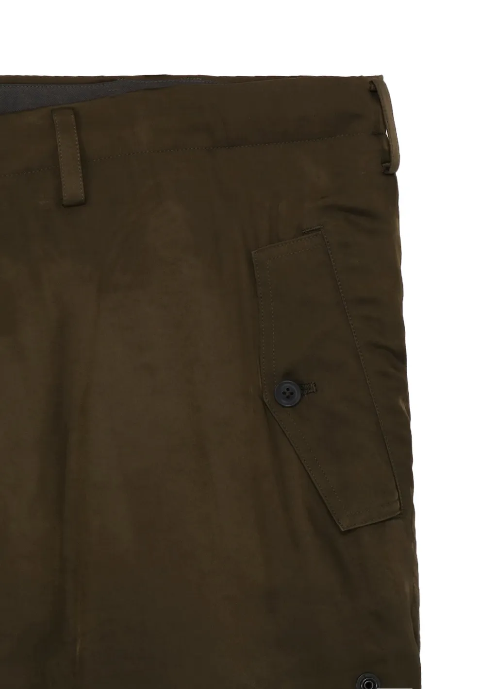Khaki Cu Twill Padded Pants