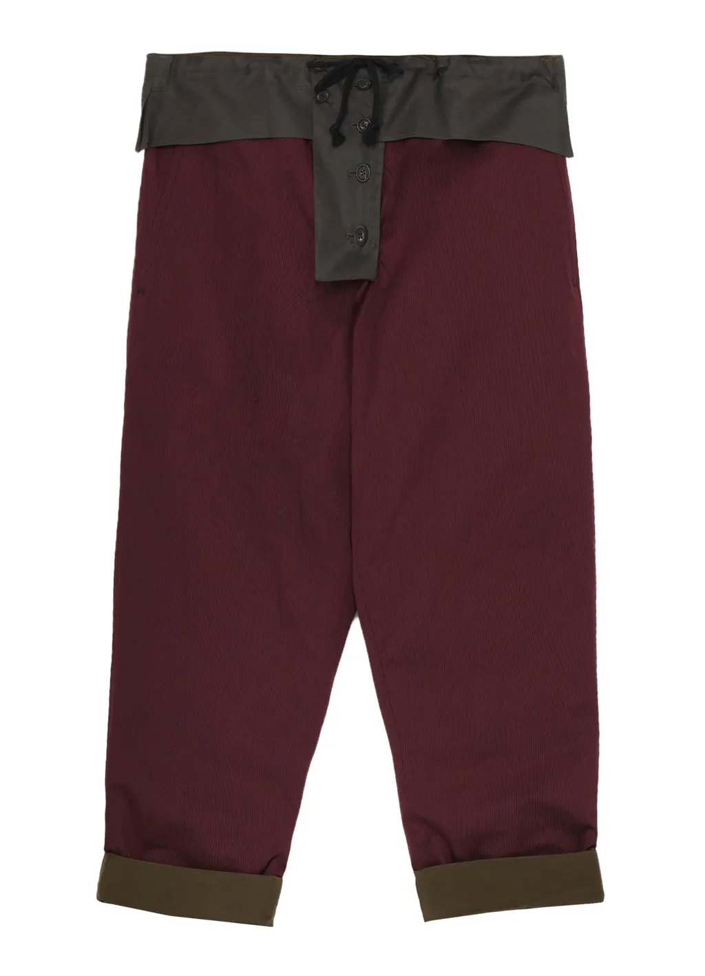 Khaki Cu Twill Padded Pants