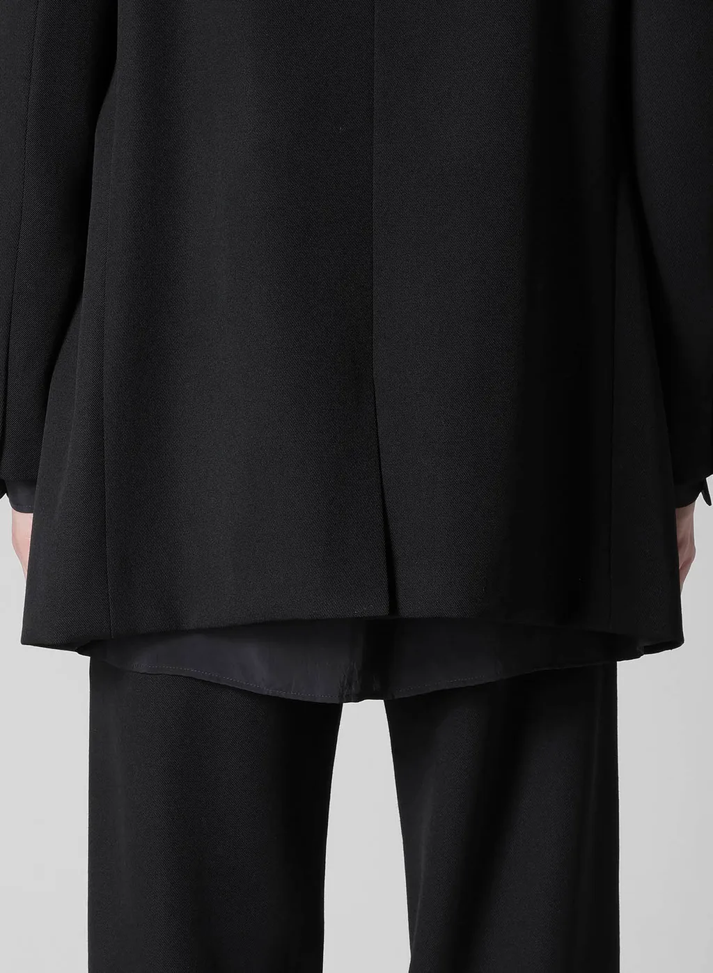Army Gabardine 3 Buttons Peaked Jacket