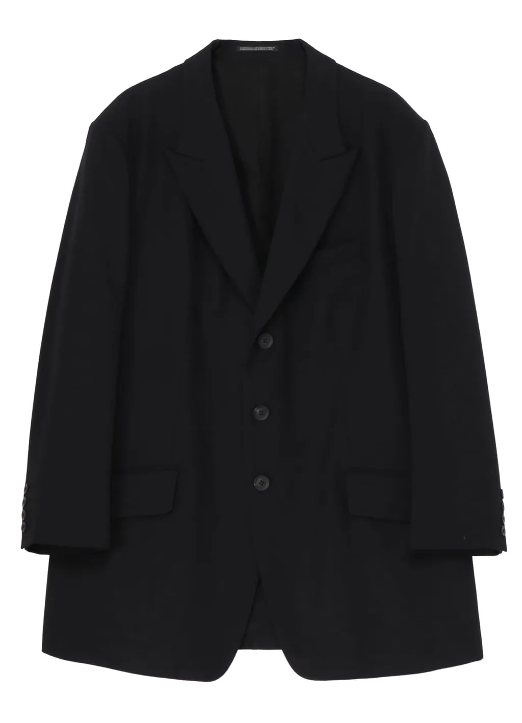 Army Gabardine 3 Buttons Peaked Jacket