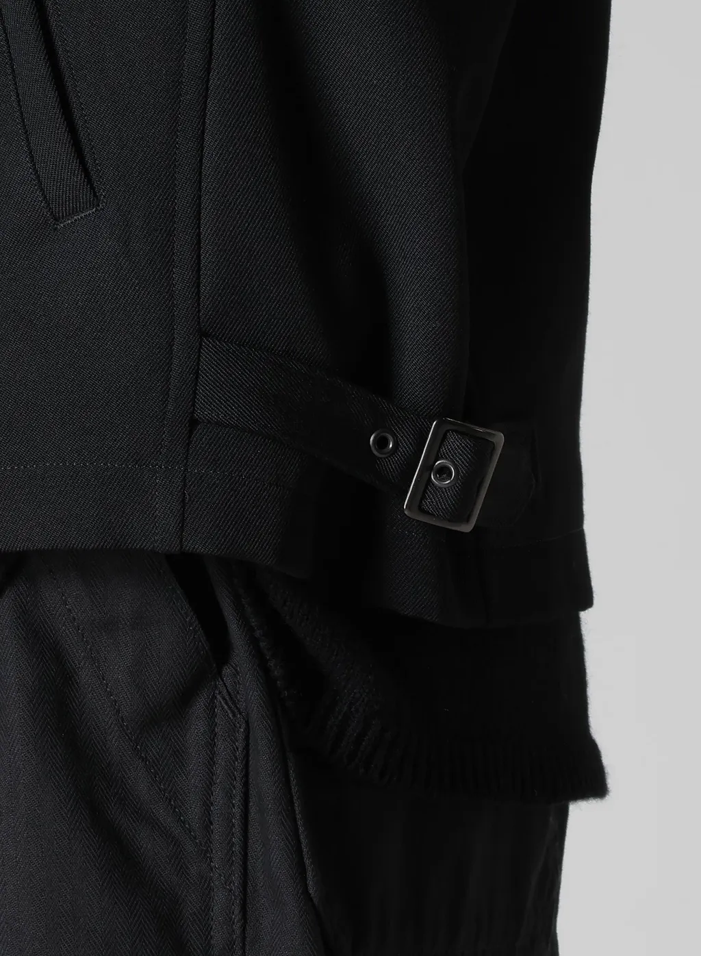 Army Gabardine Collar Tab Blouson
