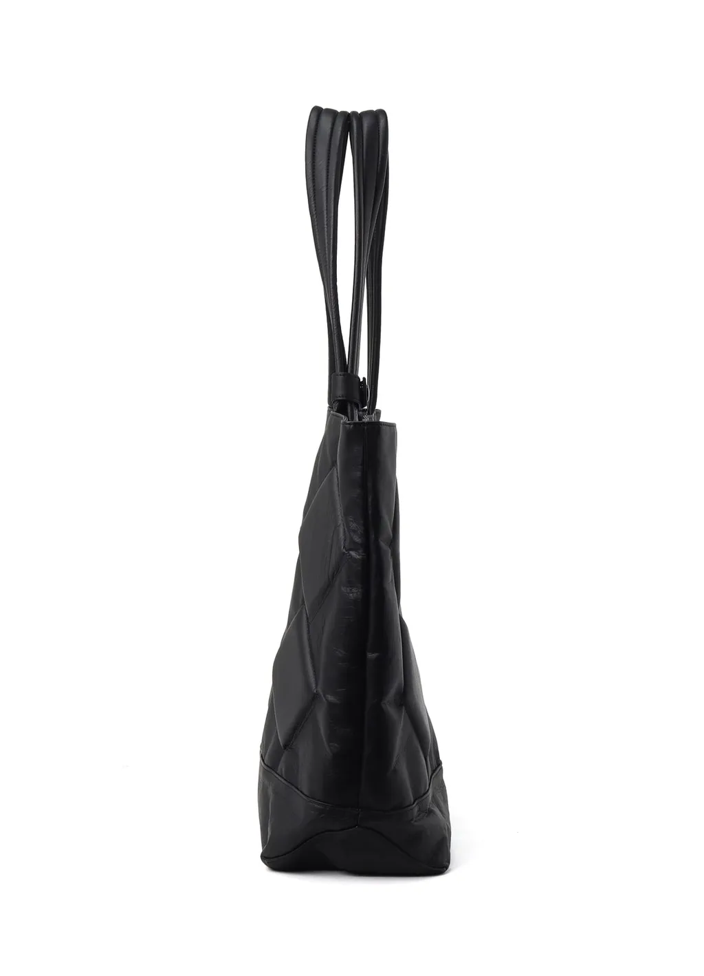 Garment Leather Padded Tote Bag