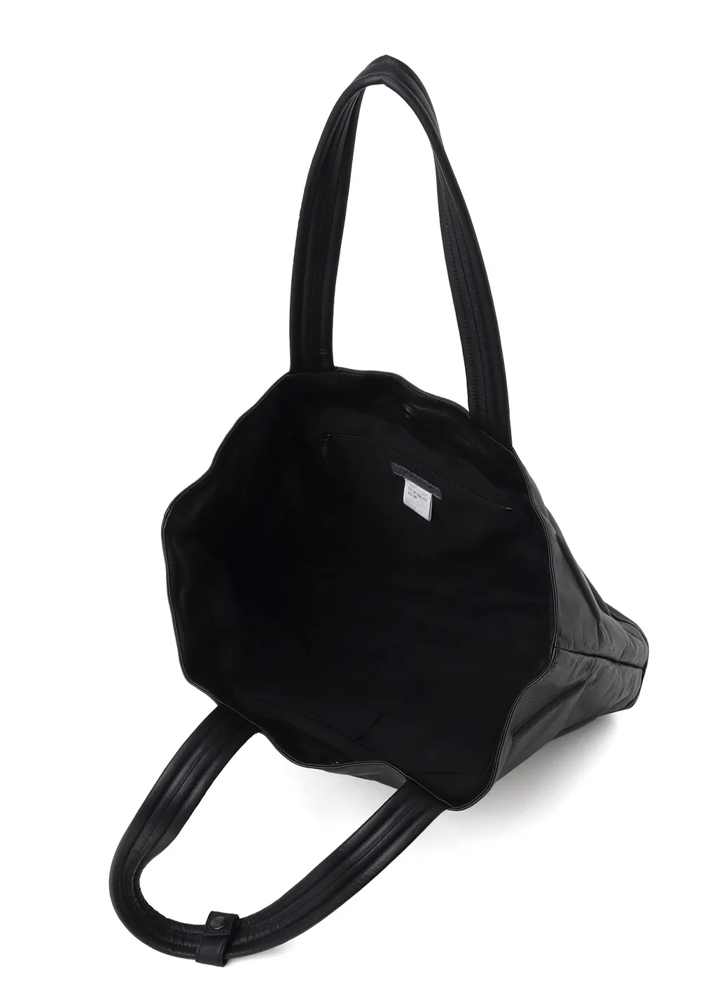 Garment Leather Padded Tote Bag