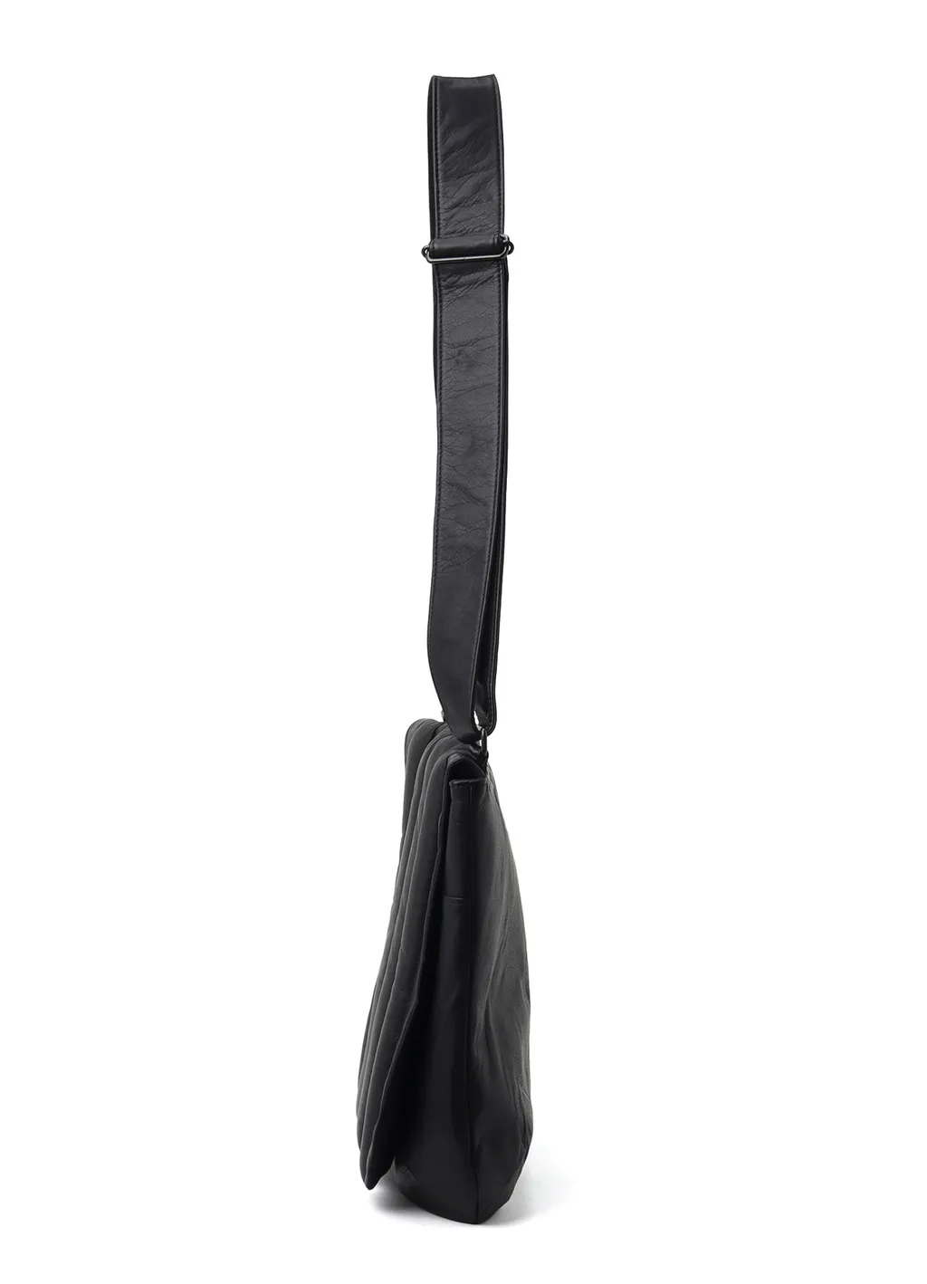 Garment Leather Padded Shoulder Bag