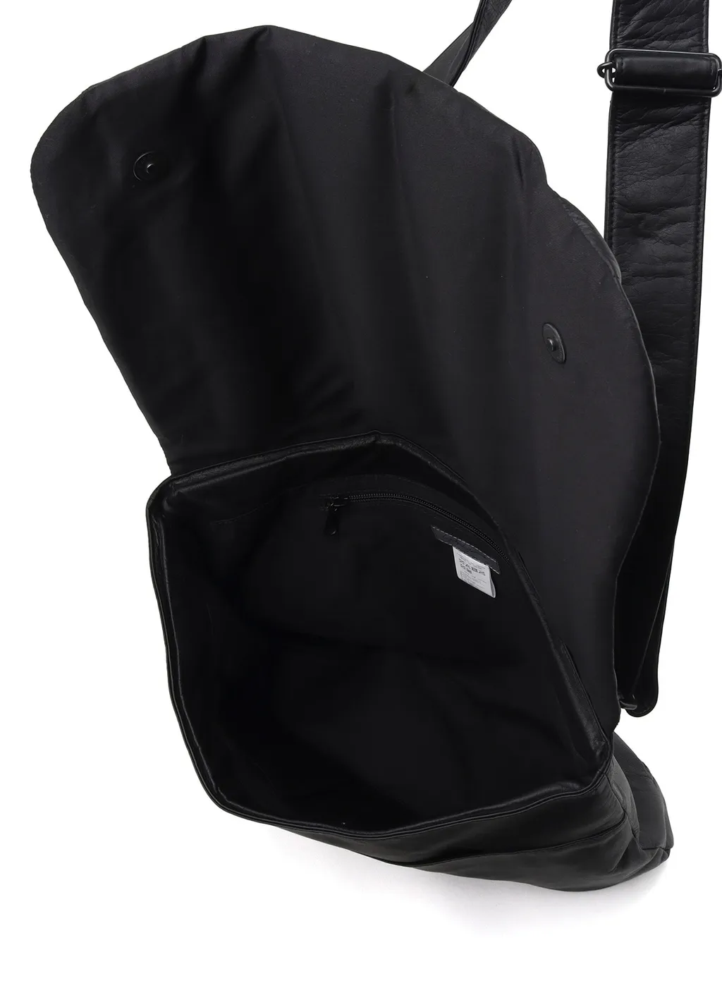Garment Leather Padded Shoulder Bag