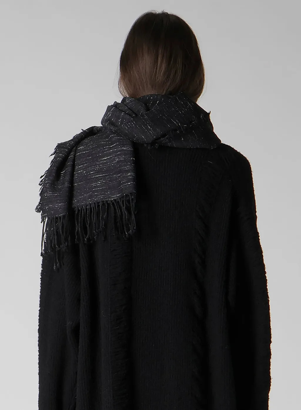 W/Diamond Jq Yak Wool Scarf