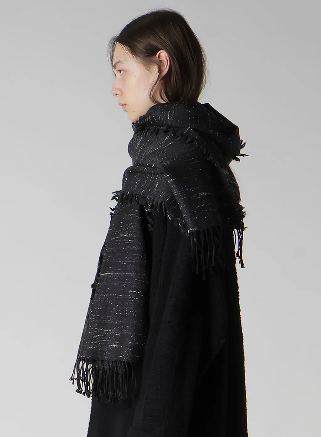 W/Diamond Jq Yak Wool Scarf