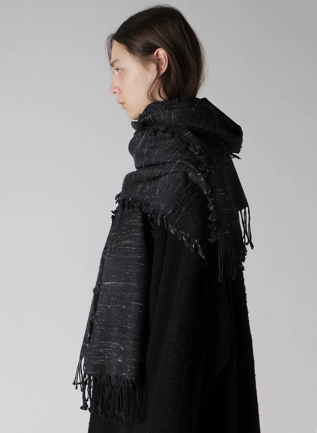 W/Diamond Jq Yak Wool Scarf