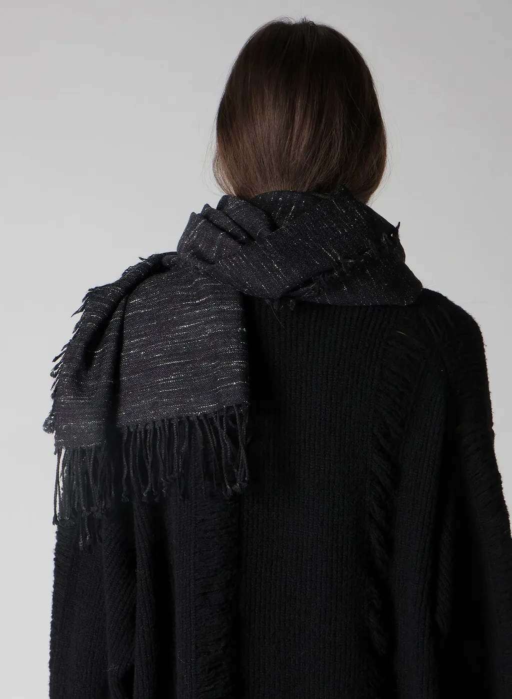 W/Diamond Jq Yak Wool Scarf