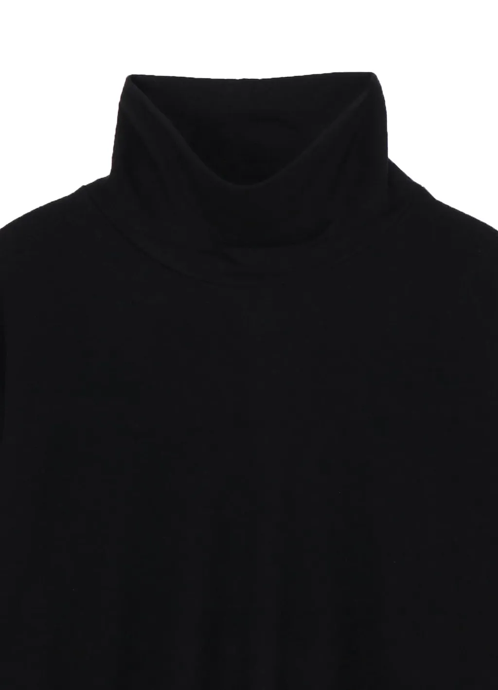 Super 120 Wool Single Jersey Turtle Neck Ls Tee