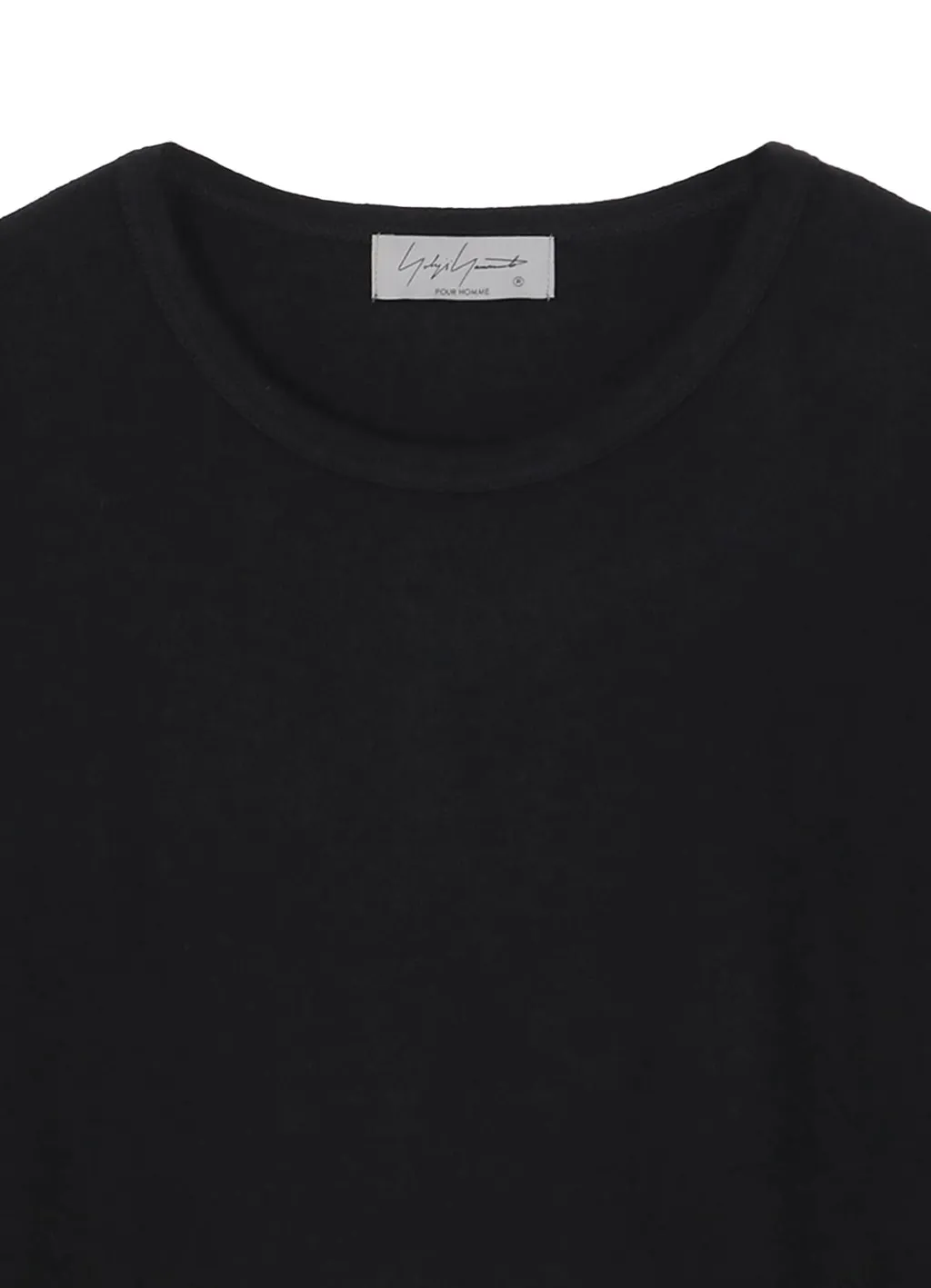 Super 120 Wool Single Jersey Round Neck Ls Tee