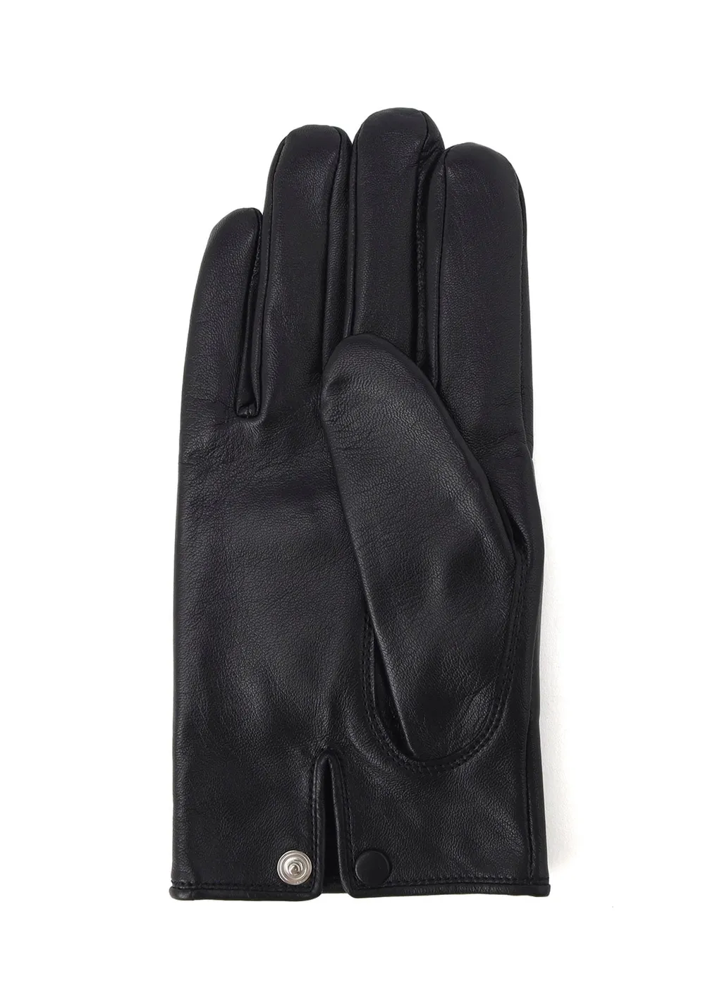 Lamb Skin Padded Short Gloves