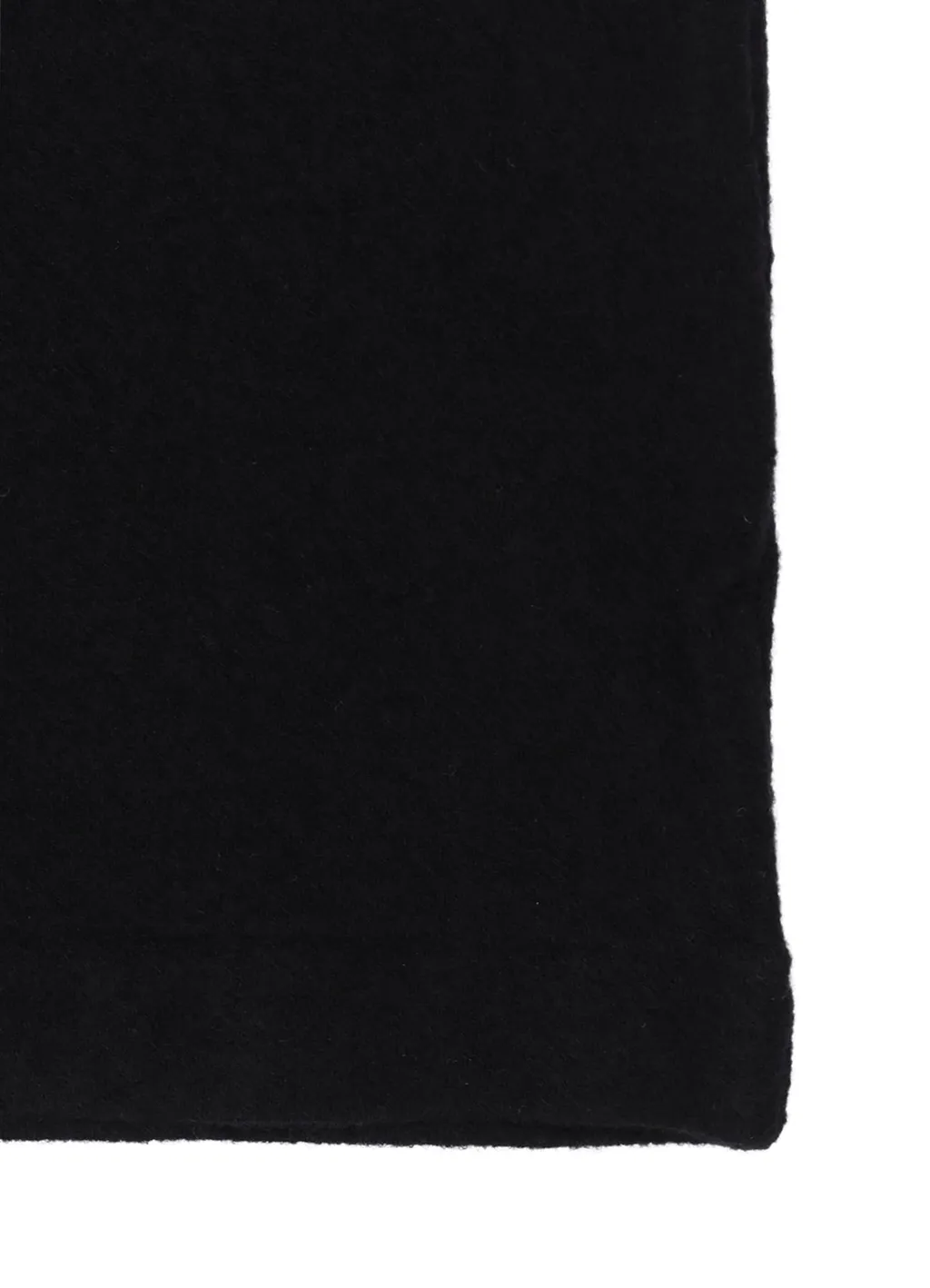 Super 120 Wool Single Jersey Layered Higk Neck Tee