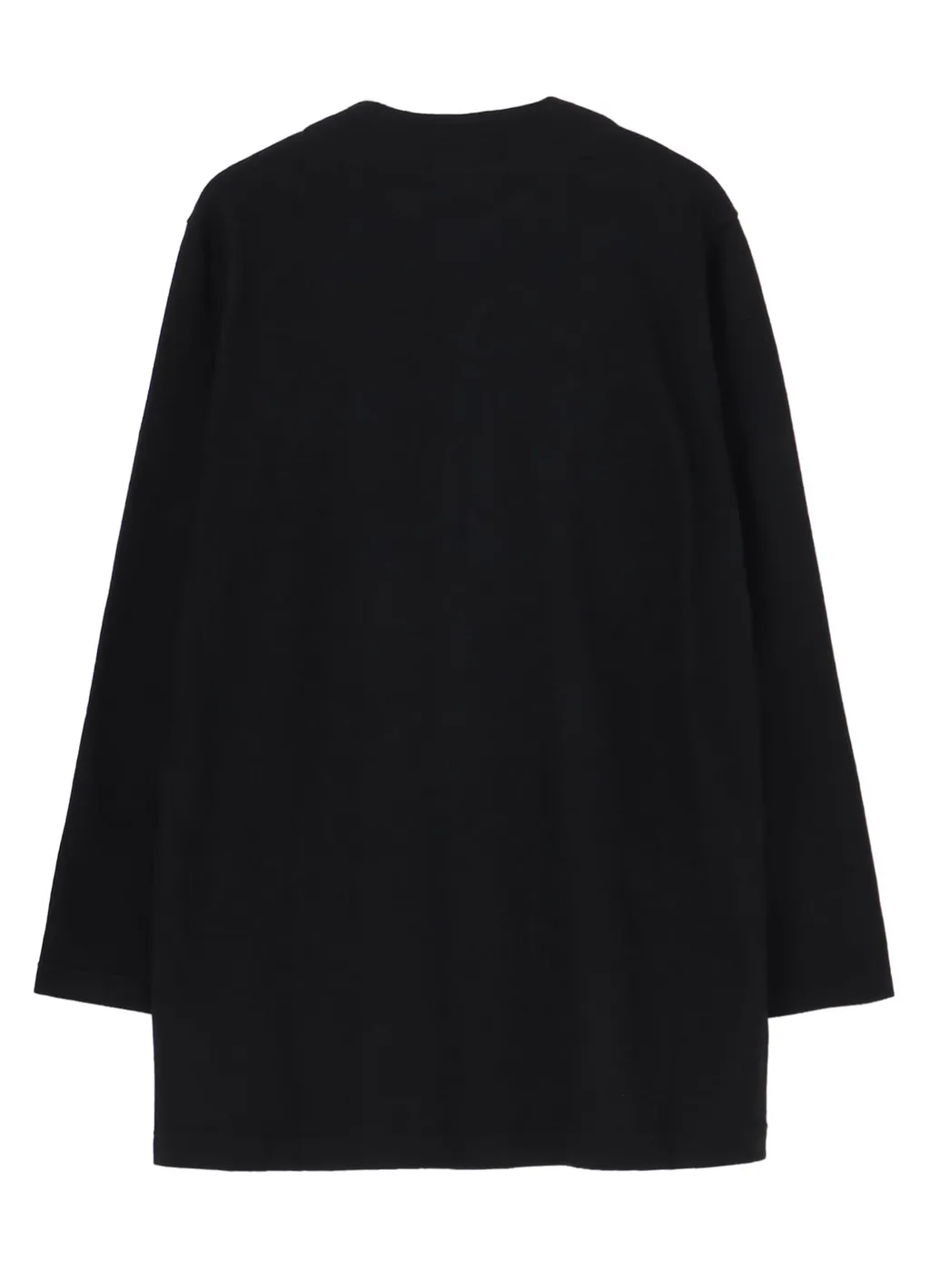 Woollen Jersey Round Neck Jacket