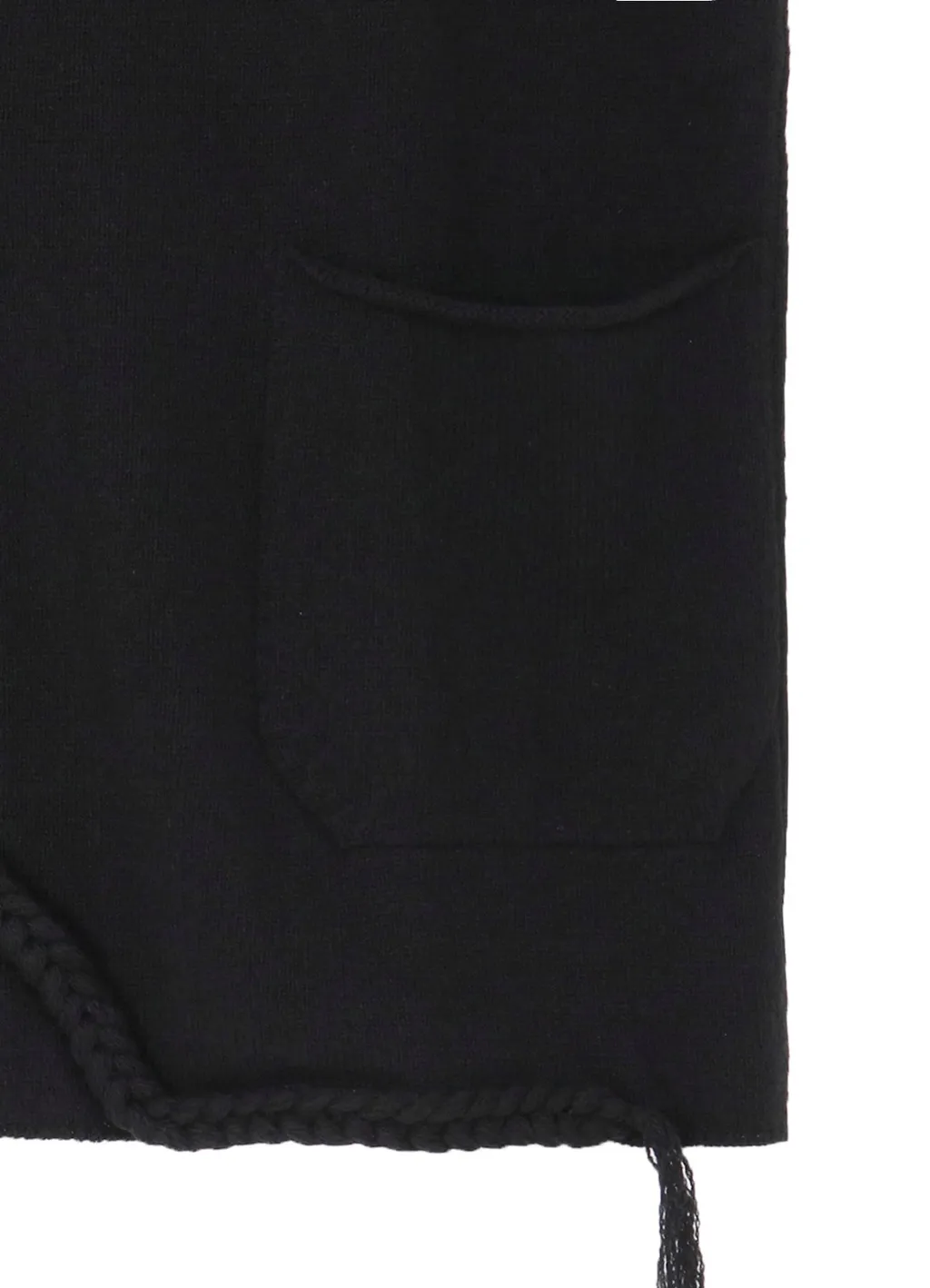 7G1P Plain Stitch With String String Detail Jacket