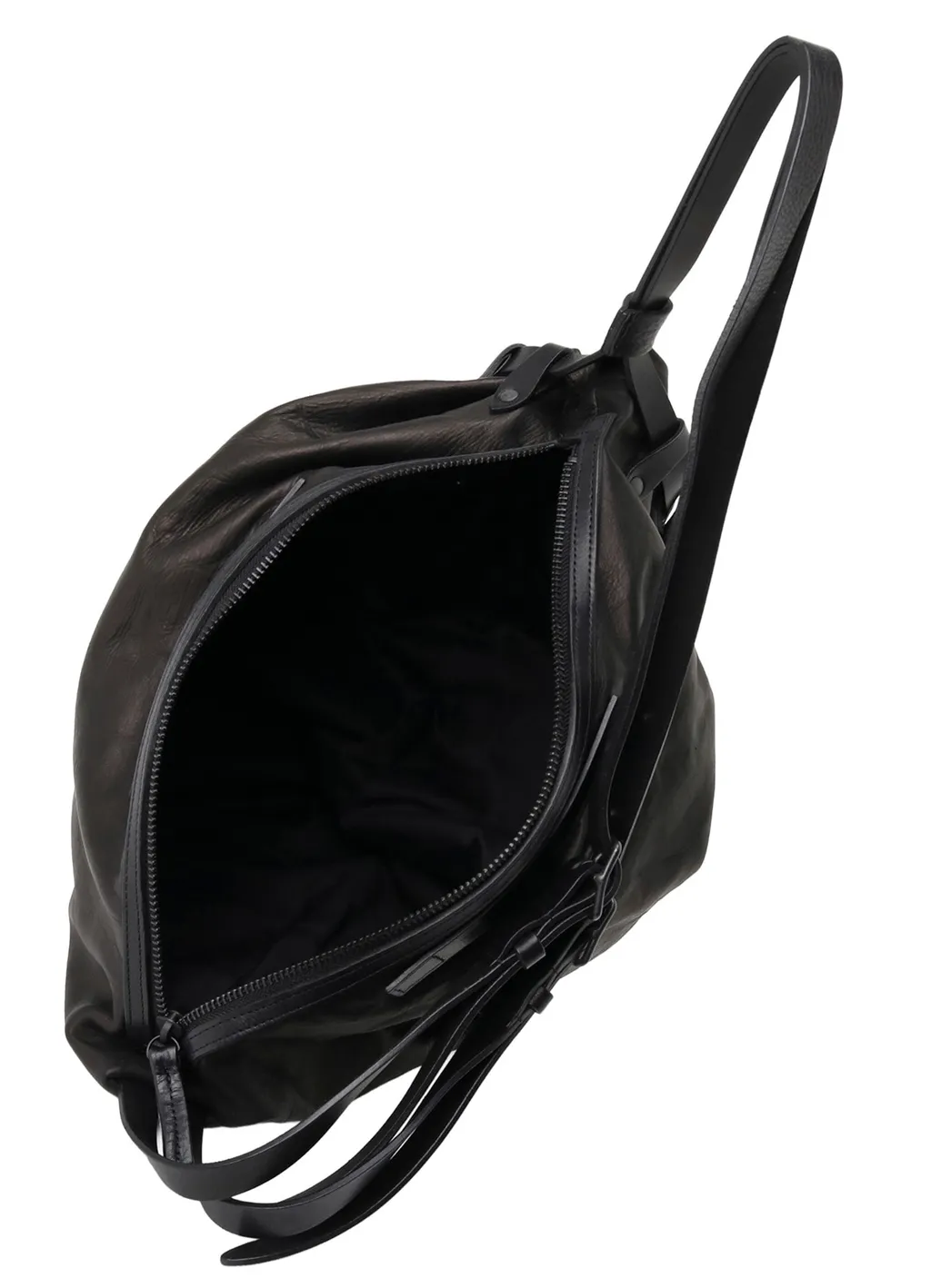 Horse Leather Drawstring Backpack