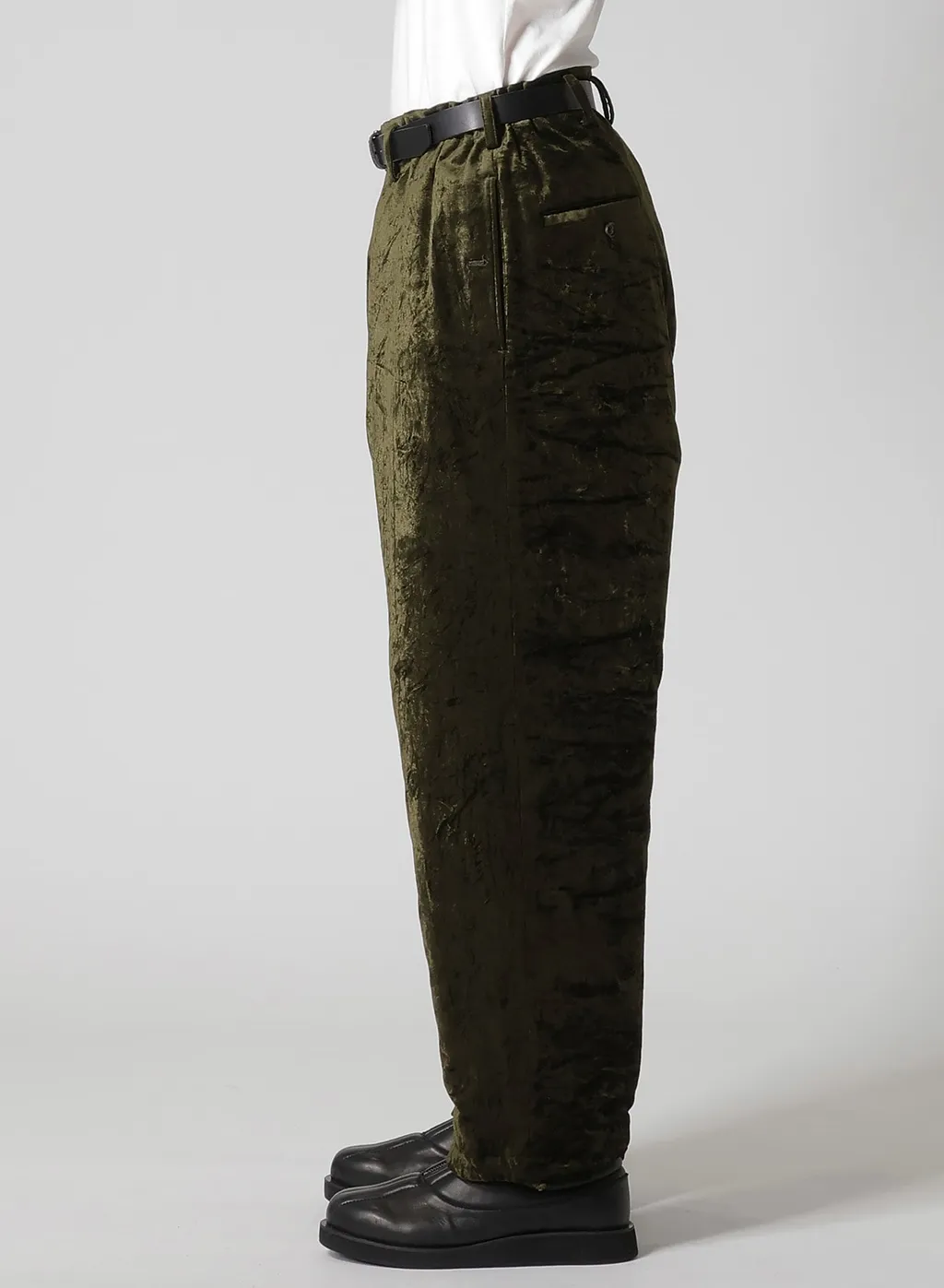 Bell Khaki Hem String Pants With Liner