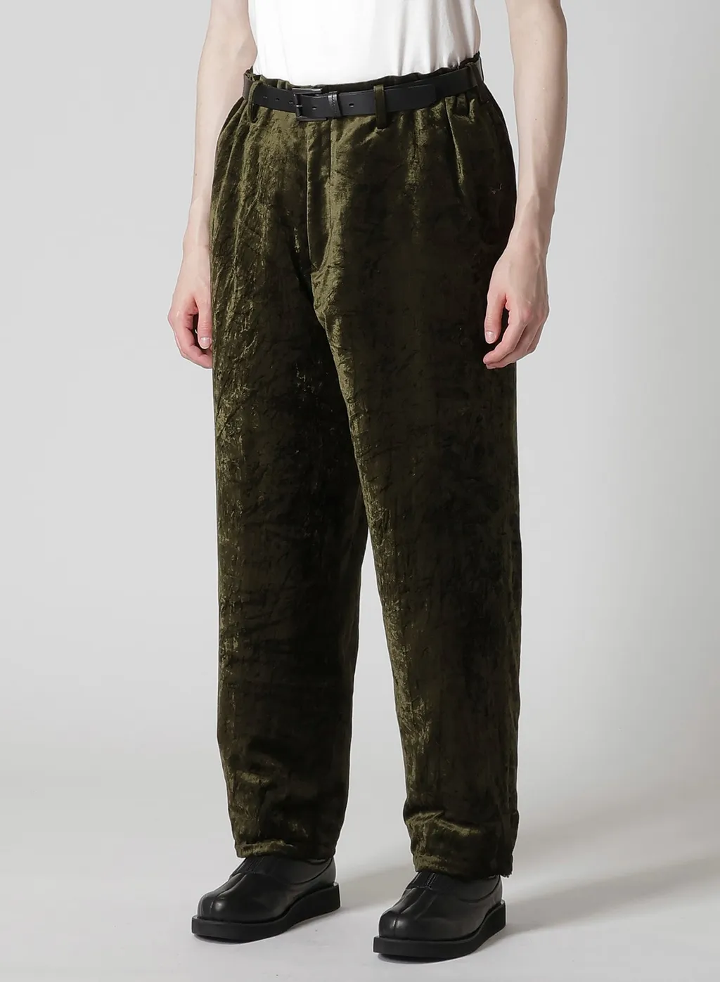 Bell Khaki Hem String Pants With Liner