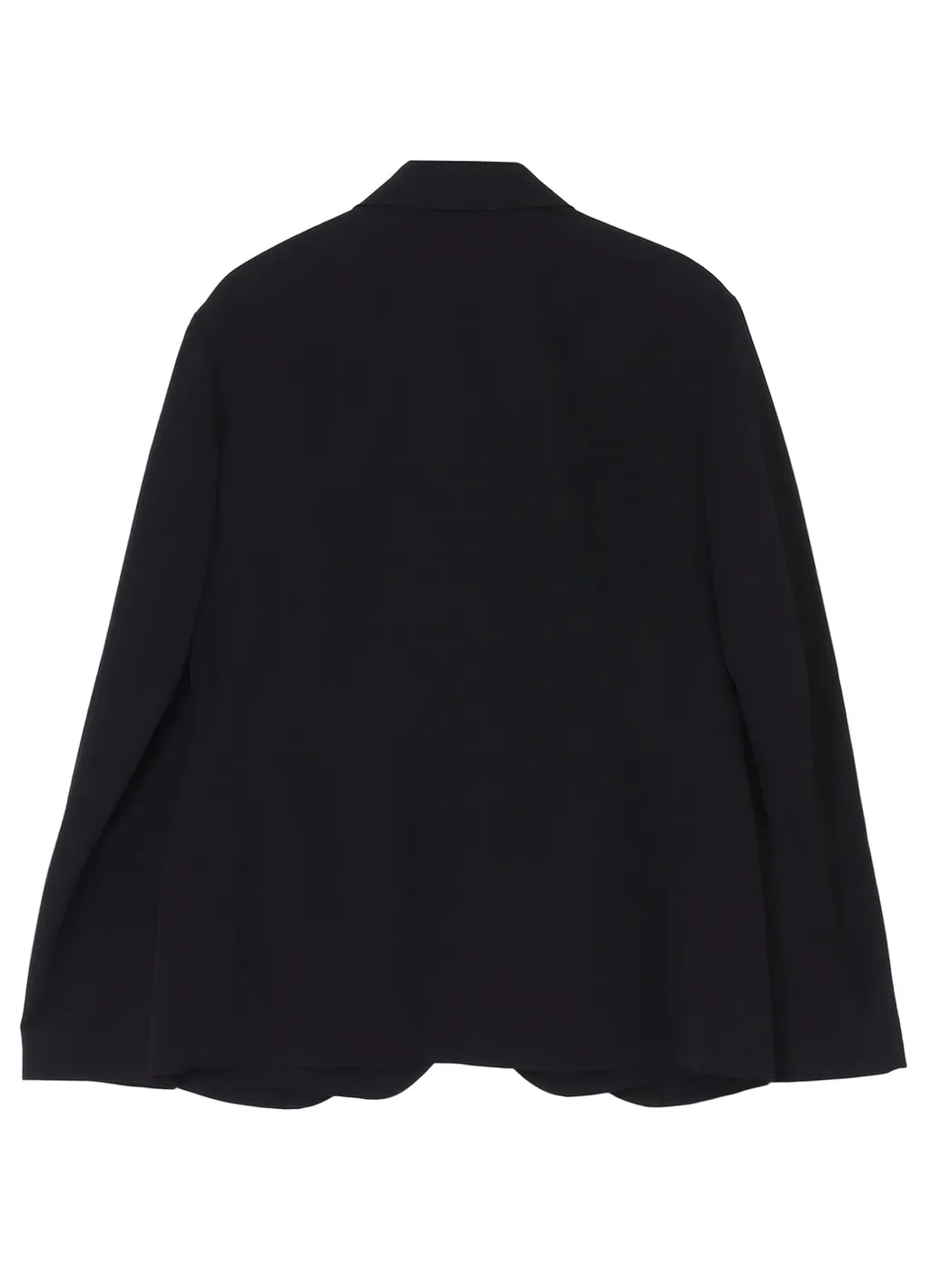 Wool Gabardine Double Front Jacket