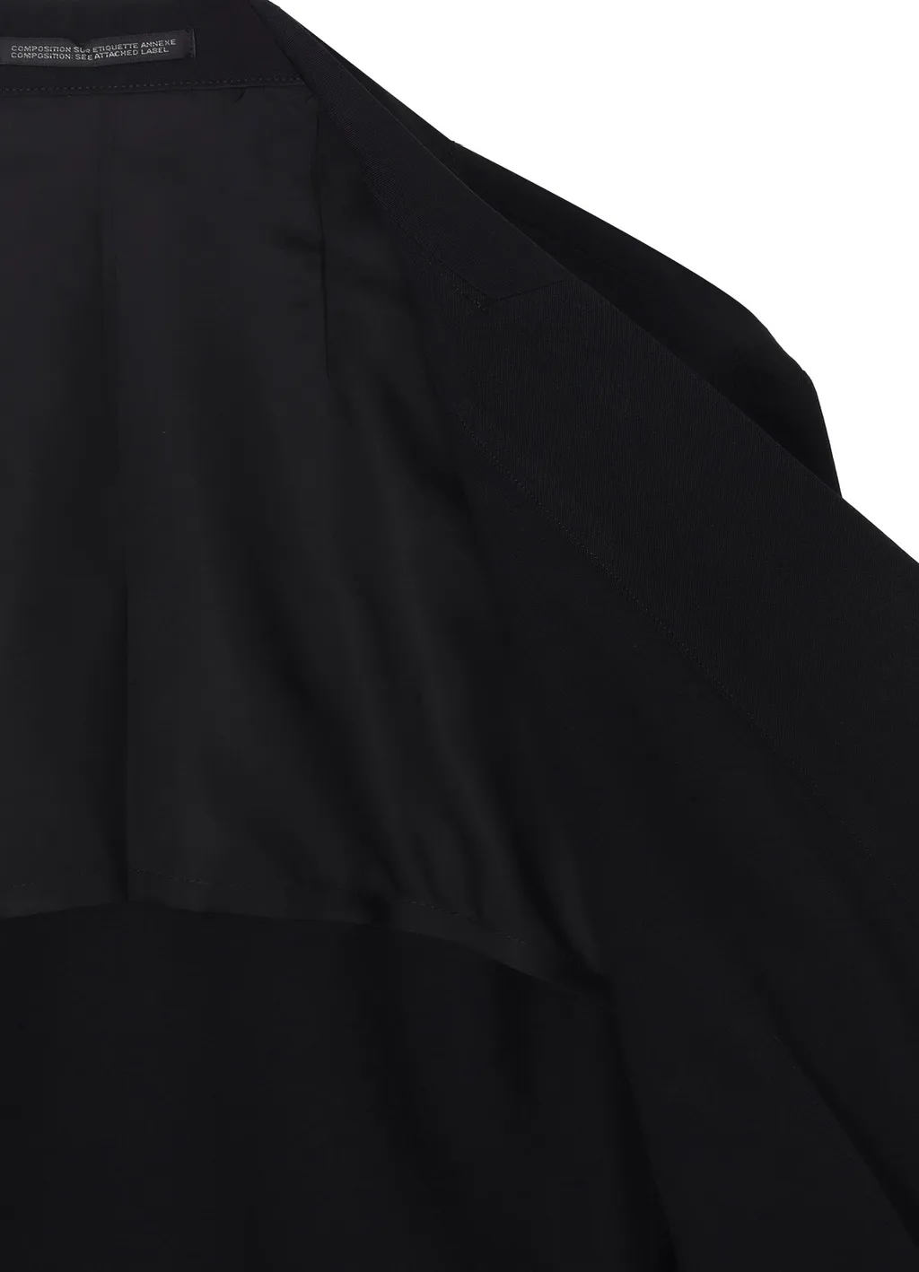 Wool Gabardine Double Front Jacket