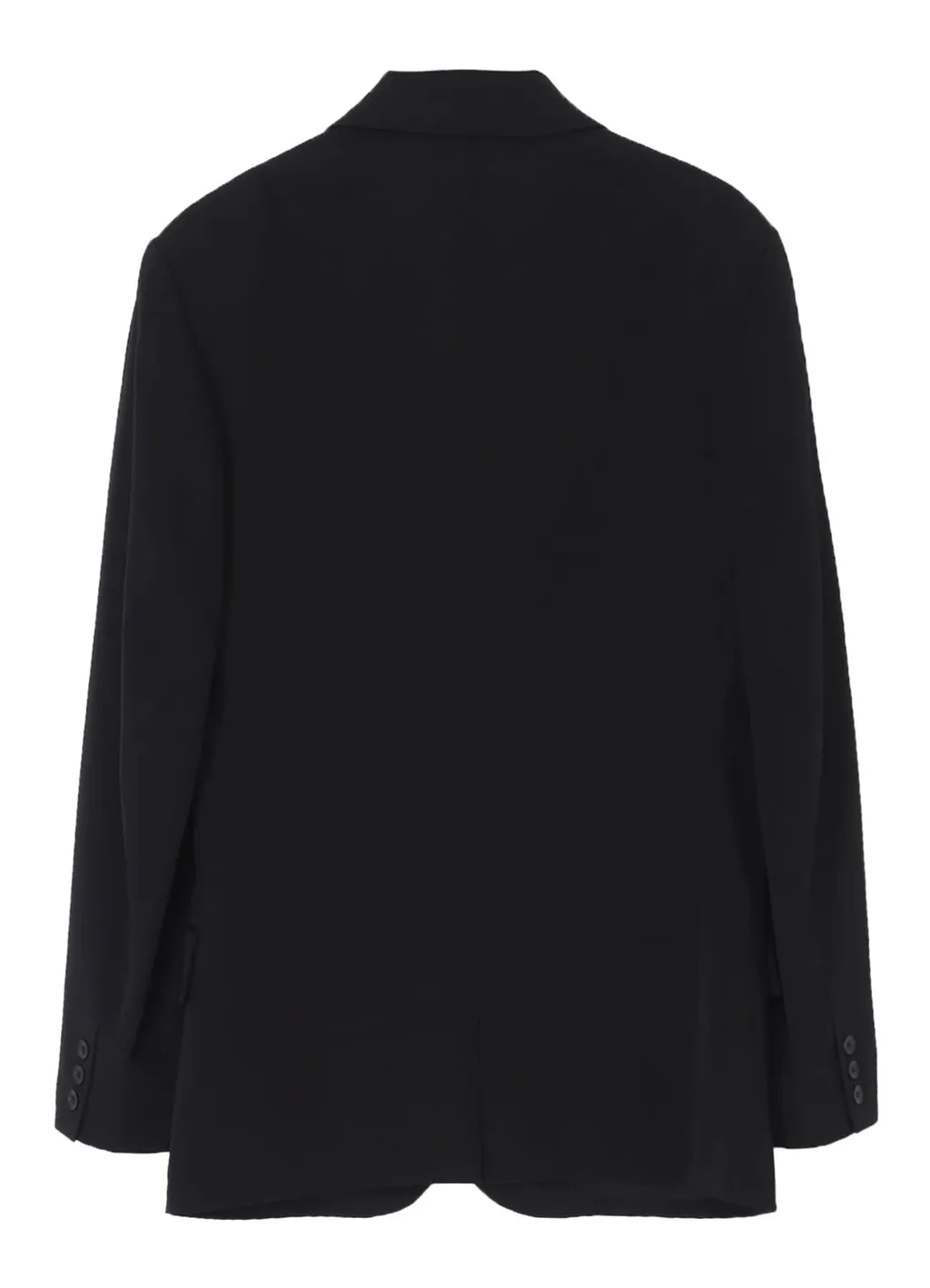 Wool Gabardine Stitch Lapel Jacket
