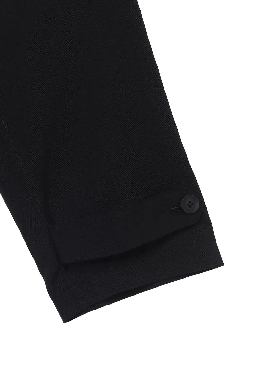 Wool Gabardine Designed Sleeve Coat