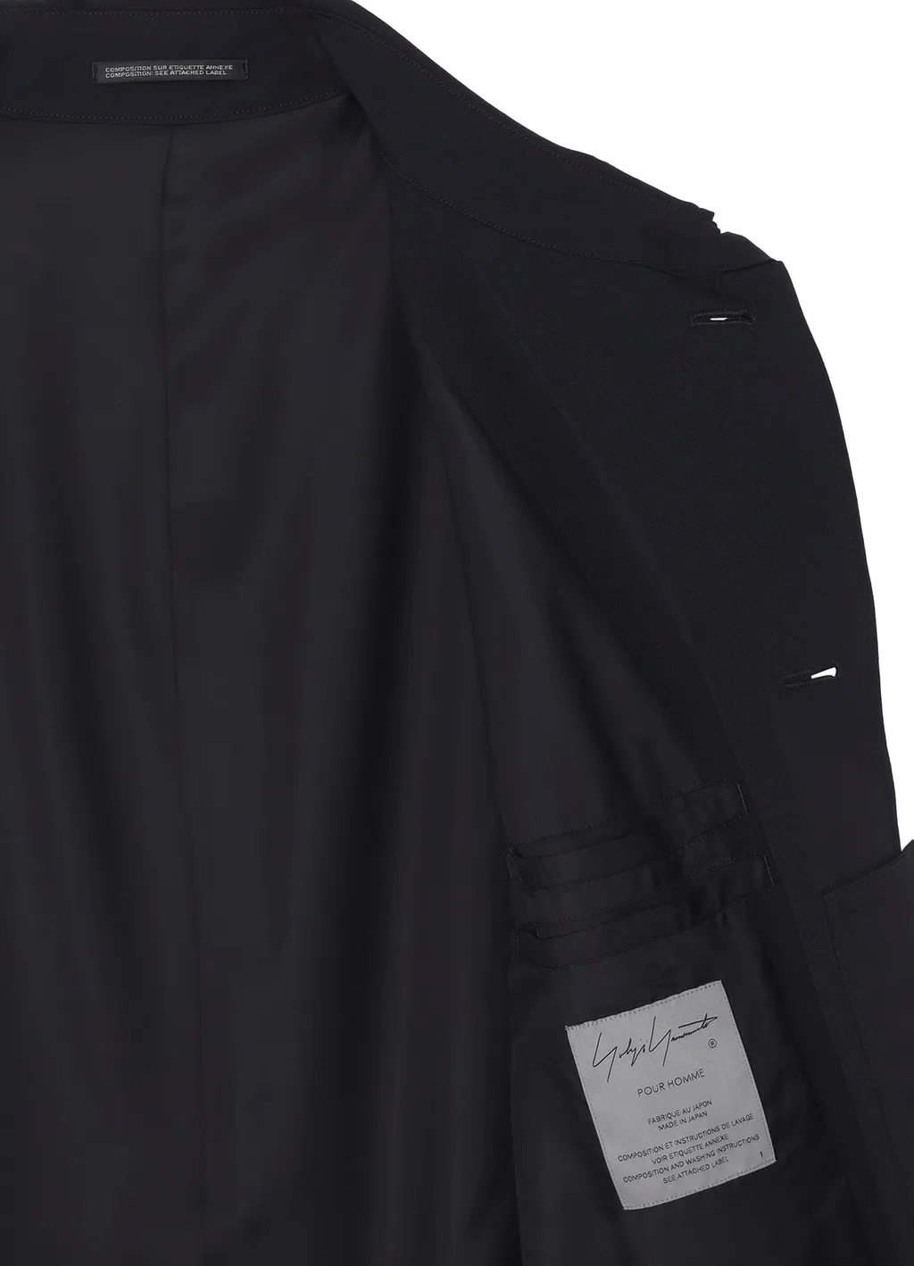Wool Gabardine Designed Sleeve Coat