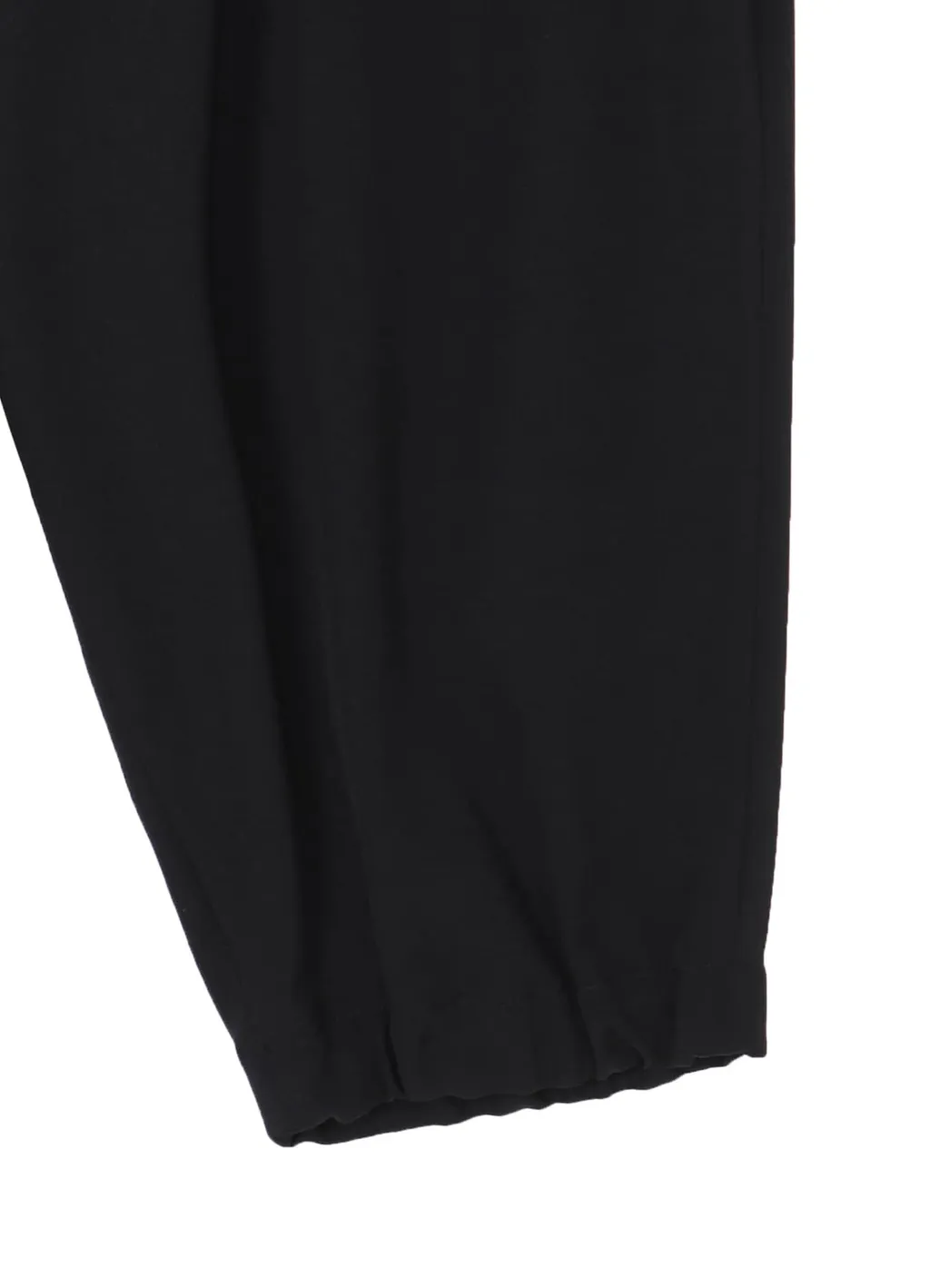 Wool Gabardine Side Tuck Pocket Pants