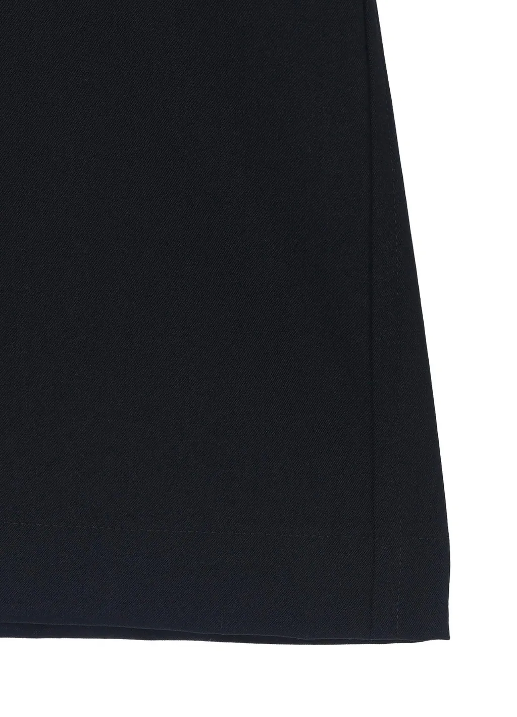 Wool Gabardine Cross Shaped Zipper Coat