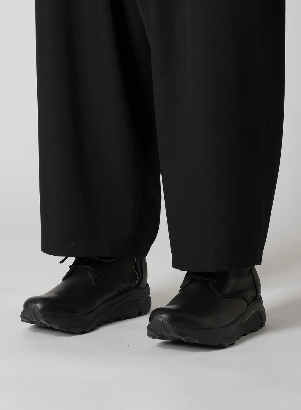 Wool Gabardine 12 Tucks Pants