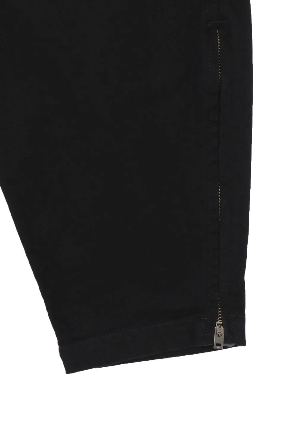 Black Scandal Katsuragi Hem Zip Painter Pants